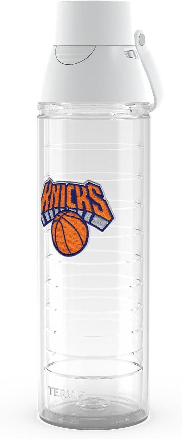 Tervis Venture® Lite Tritan 24OZ | NBA® New York Knicks - Primary Logo | Made in America, Leakproof, Double-Wall Vacuum Insulated, Keeps Drinks Cold