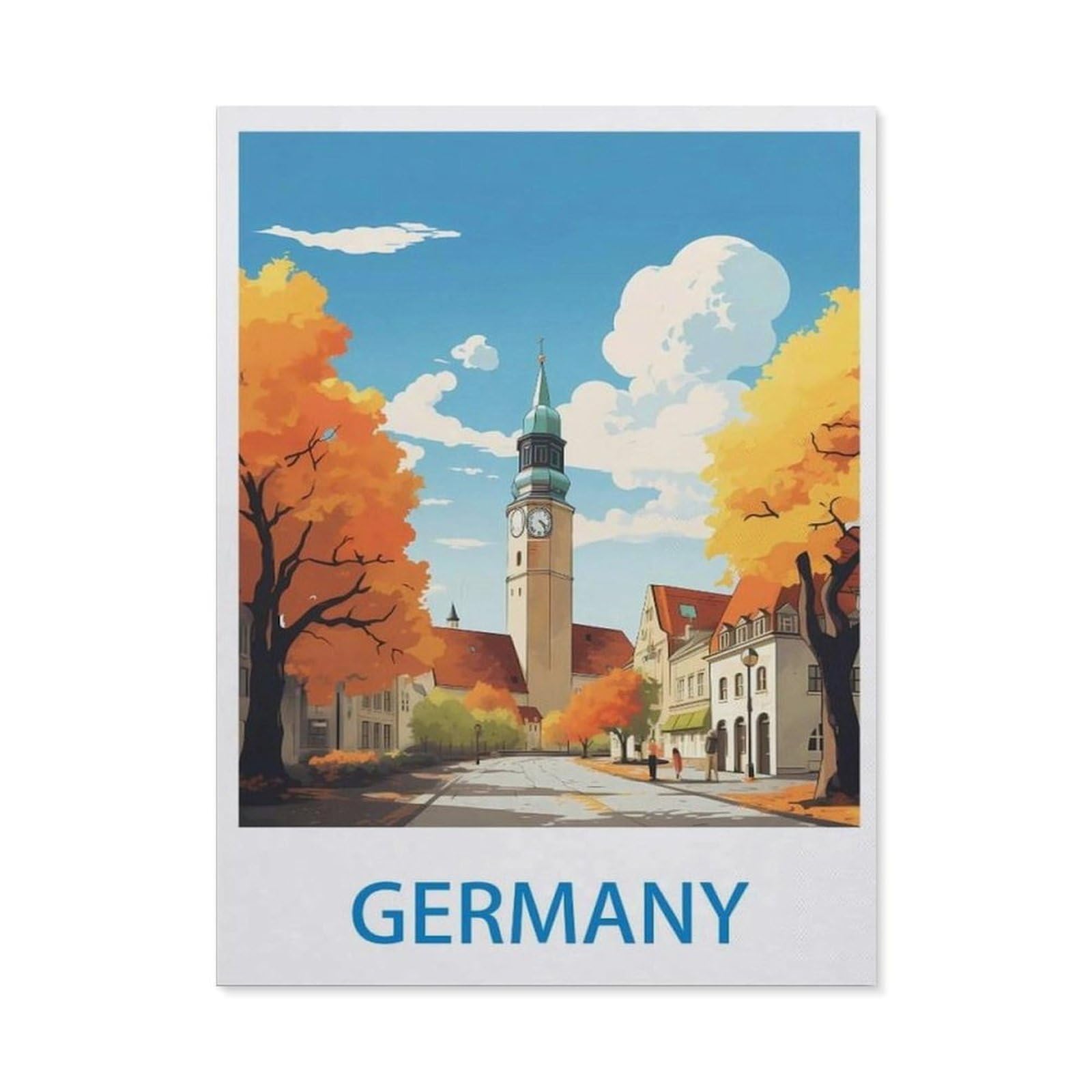BEAYODKP 5D Diamond Painting Set for Adults and Children，Germany