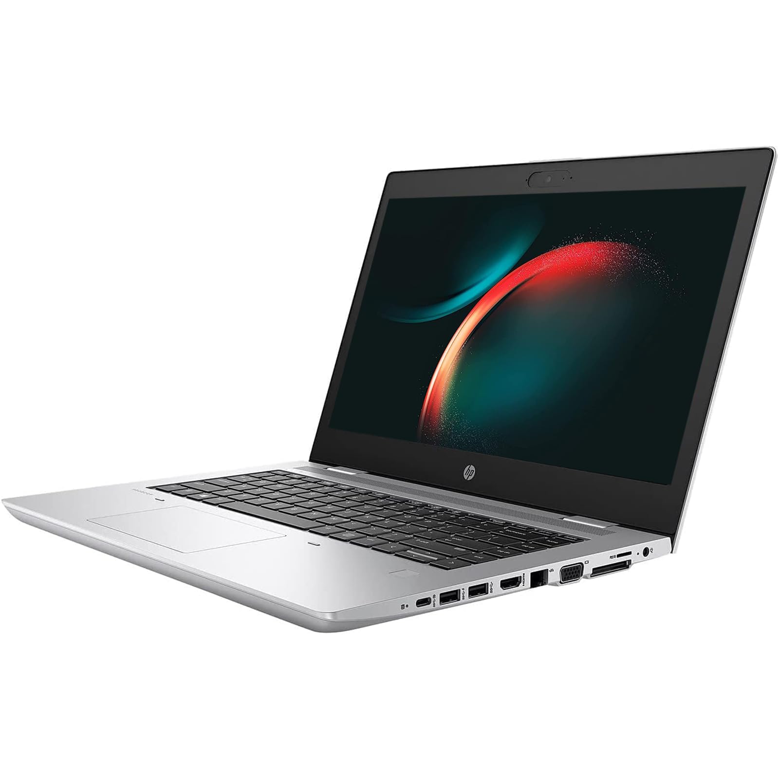 HP ProBook 640 G5 Computer portatile, schermo FHD da 14 pollici, 8a generazione Core i5-8365U, 8 GB di RAM, 256 GB SSD, Wi-Fi, tastiera Qwerty US, Windows 11 Pro ((rinnovati)