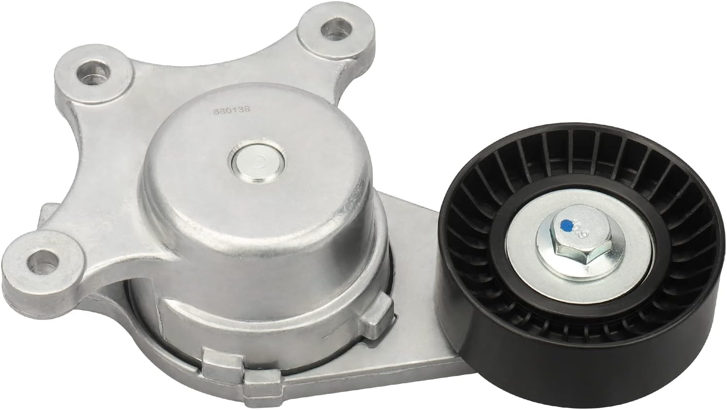 DRIVESTAR BT4E6B209CC Belt Tensioner Pulley Assembly 07-18 for Edge 11-19 Explorer 10-12 Fusion 08-15 for Mazda CX-9 for Lincoln MKS MKZ MKT 3.5L 3.7L V6