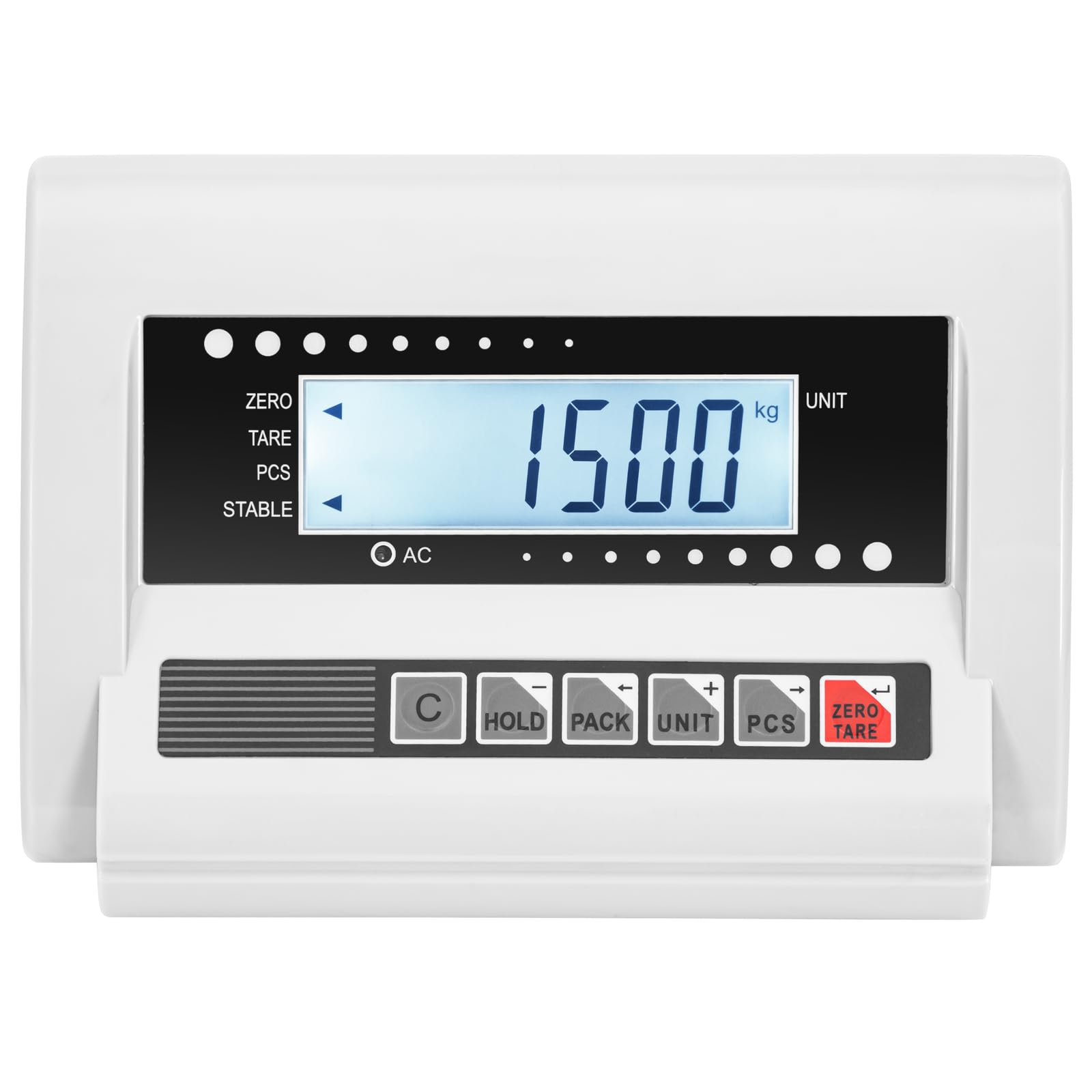 Steinberg Systems SBS-PS-100 Bilancia per animali 1,5 t / 2 kg LCD / LED Bilancia per bestiame Bilancia per uso veterinario Bilancia digitale Bilancia pesa pacchi