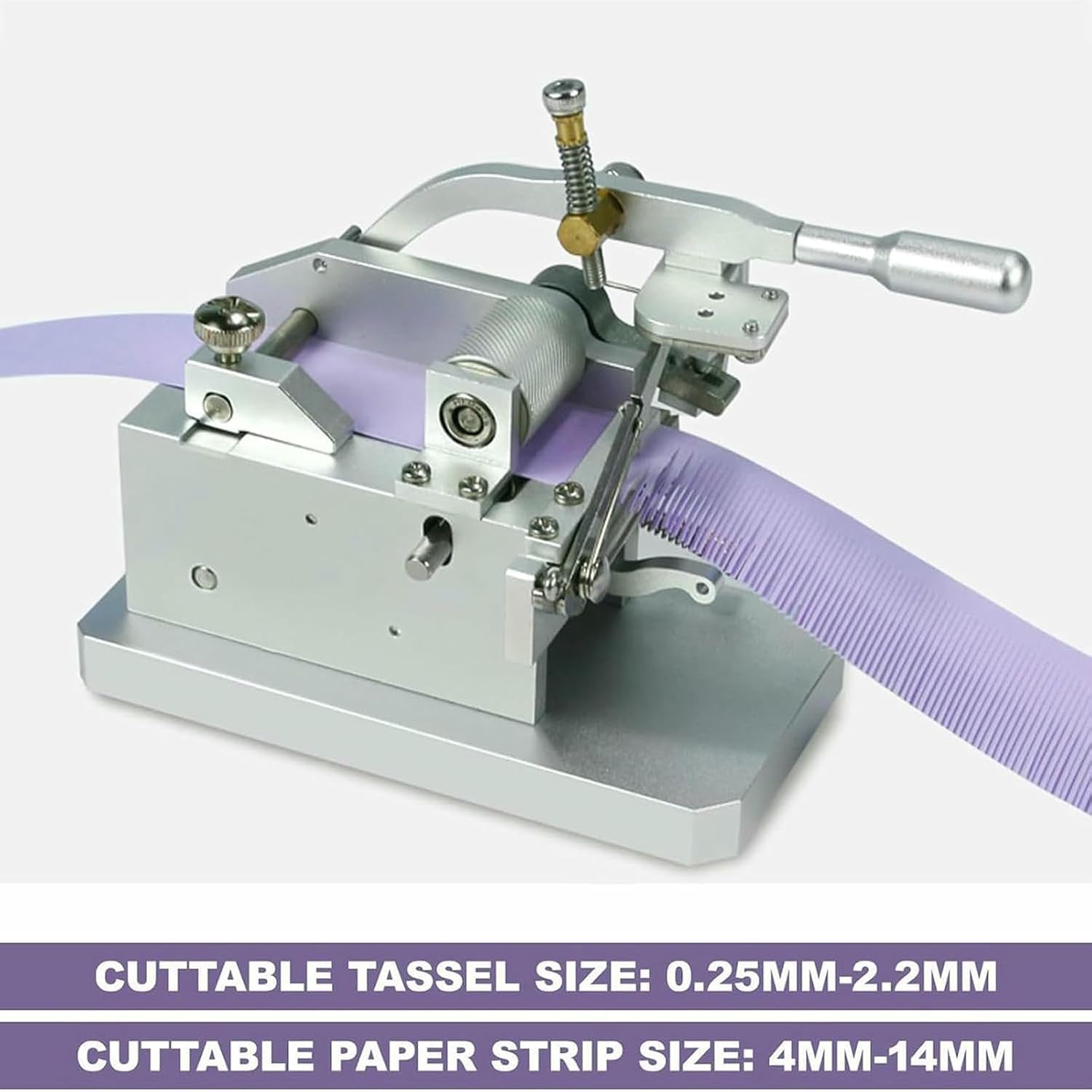Manual Quilling Fringer Machine, Colorful Paper Flower Maker with DIY Roller Quilting Tools & Paper Quilling Pen, 0.3~4mm Width Adjustable