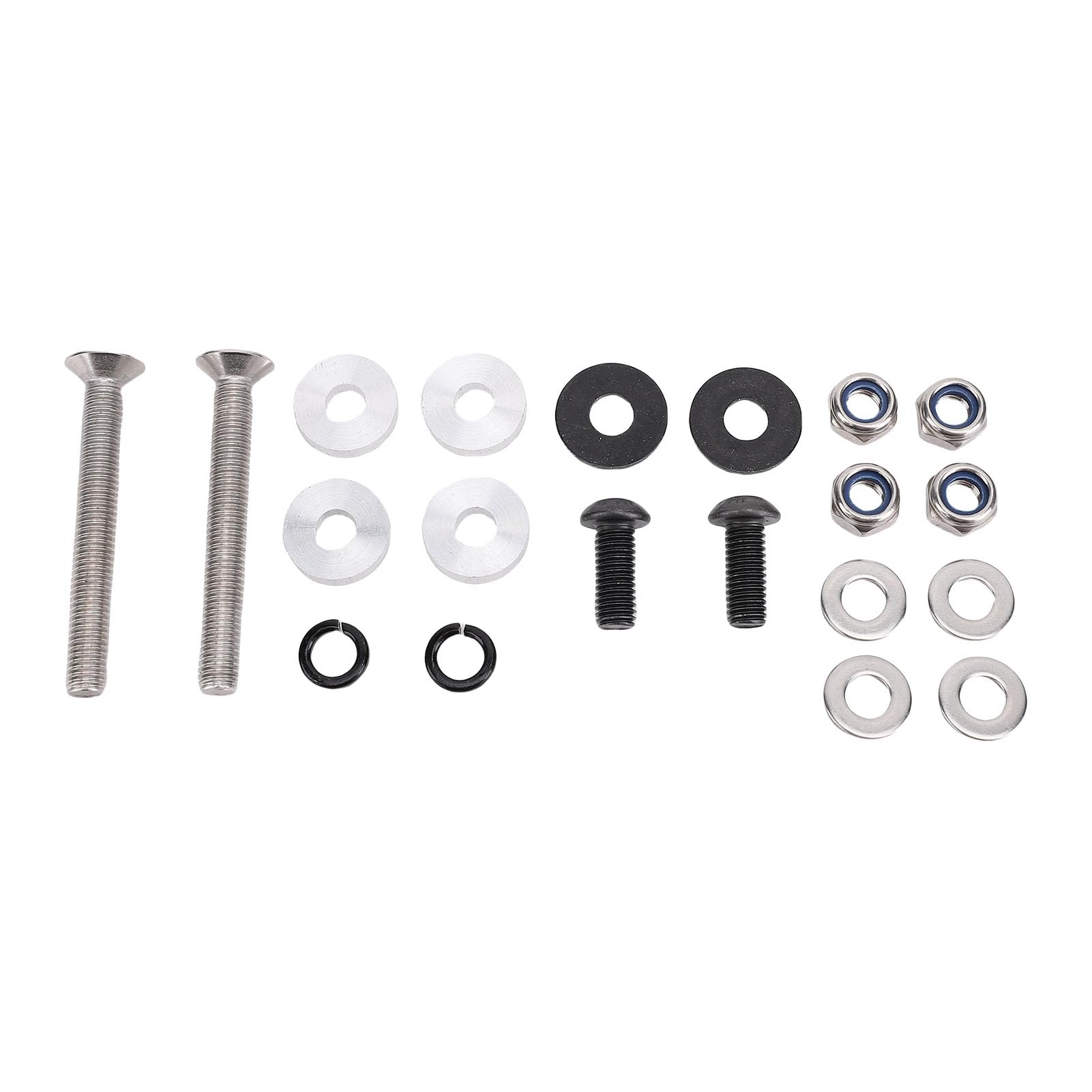 Zontes 368g 501g Motorrad Top-Hülle Montageplatte Kohlenstoffstahl Gepäckträger Grundplatte Schwarz