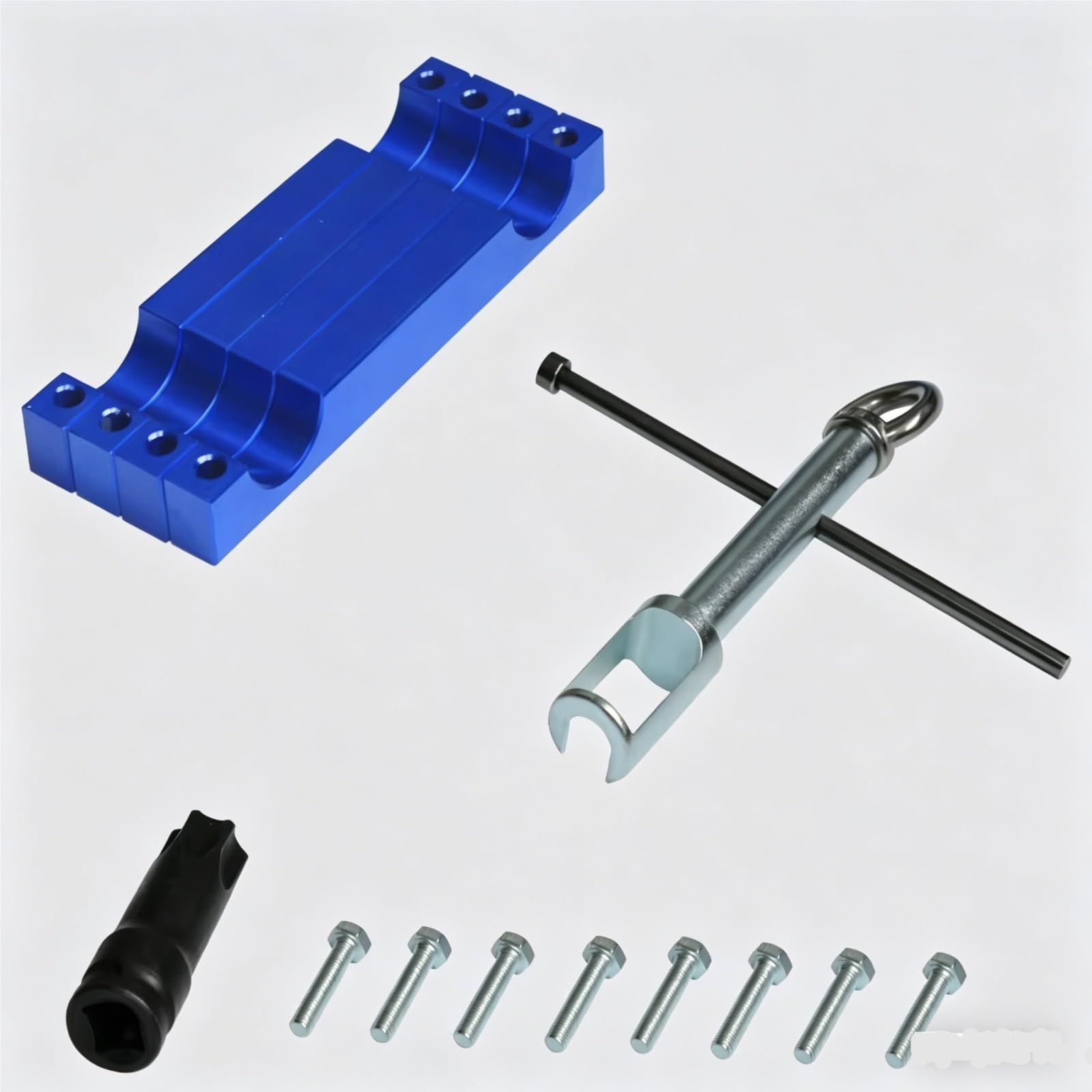 Compatible con Benz M157 M276 M278 con para T100 Juego De Herramientas De Sincronización Herramientas De Alineación De La Distribución del Árbol Levas Kit Calado Distribucion