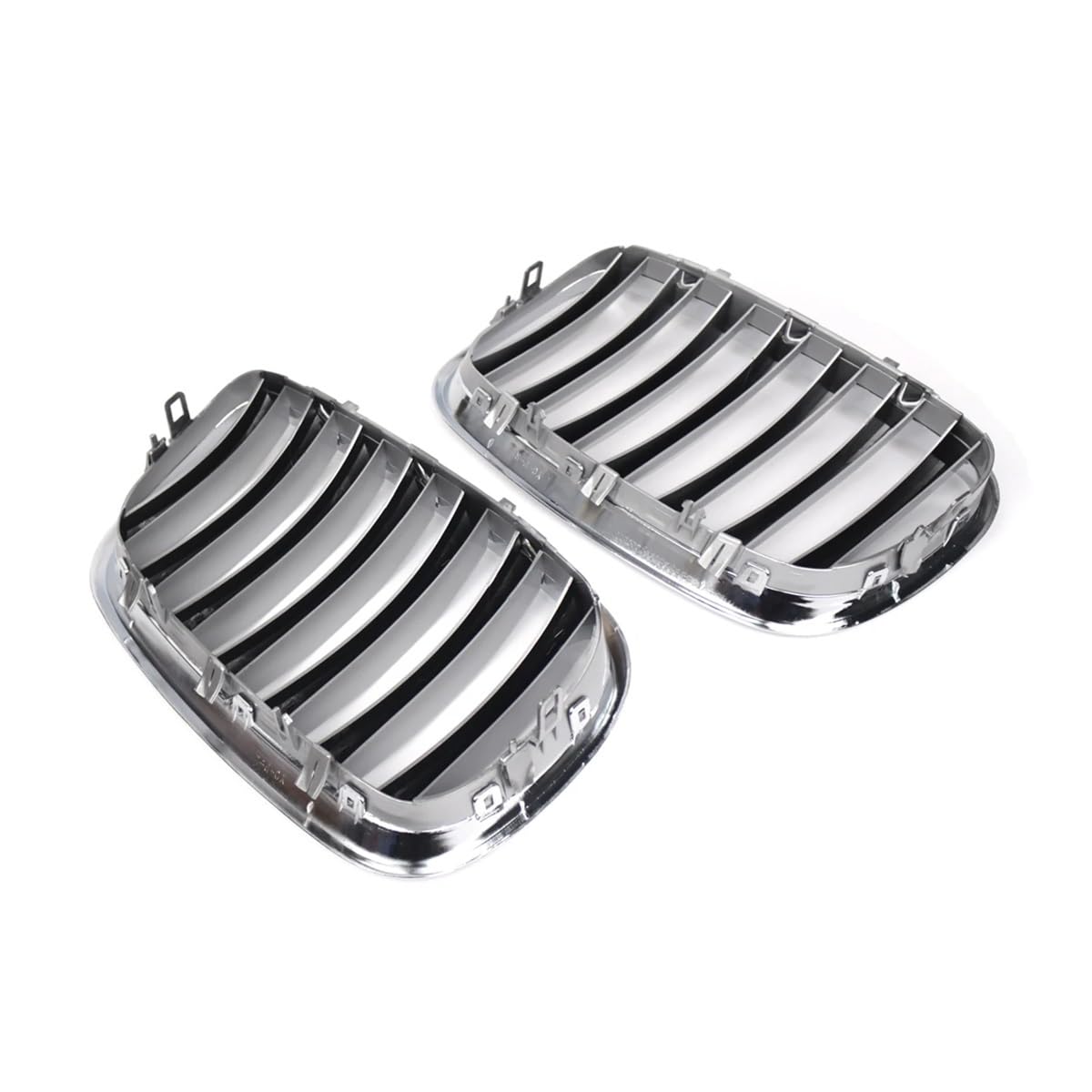 Parrilla delantera capó Rejilla delantera de riñón para coche, accesorios malla para parrilla para E70 E71 X5 X6 2008-2013