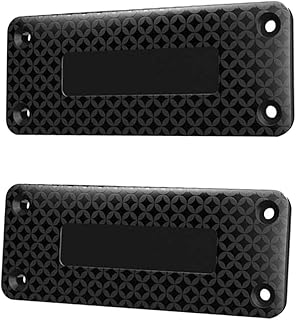 Magnetic Gun Mount & Holster 37.5LBS for Truck Hidden Rack Cabinet Rubberized, Concealed Gun Magnet Tough Terrain for Car,Tactics,Bedside,Home,Doorway,Truck,Cashier - Nswern
