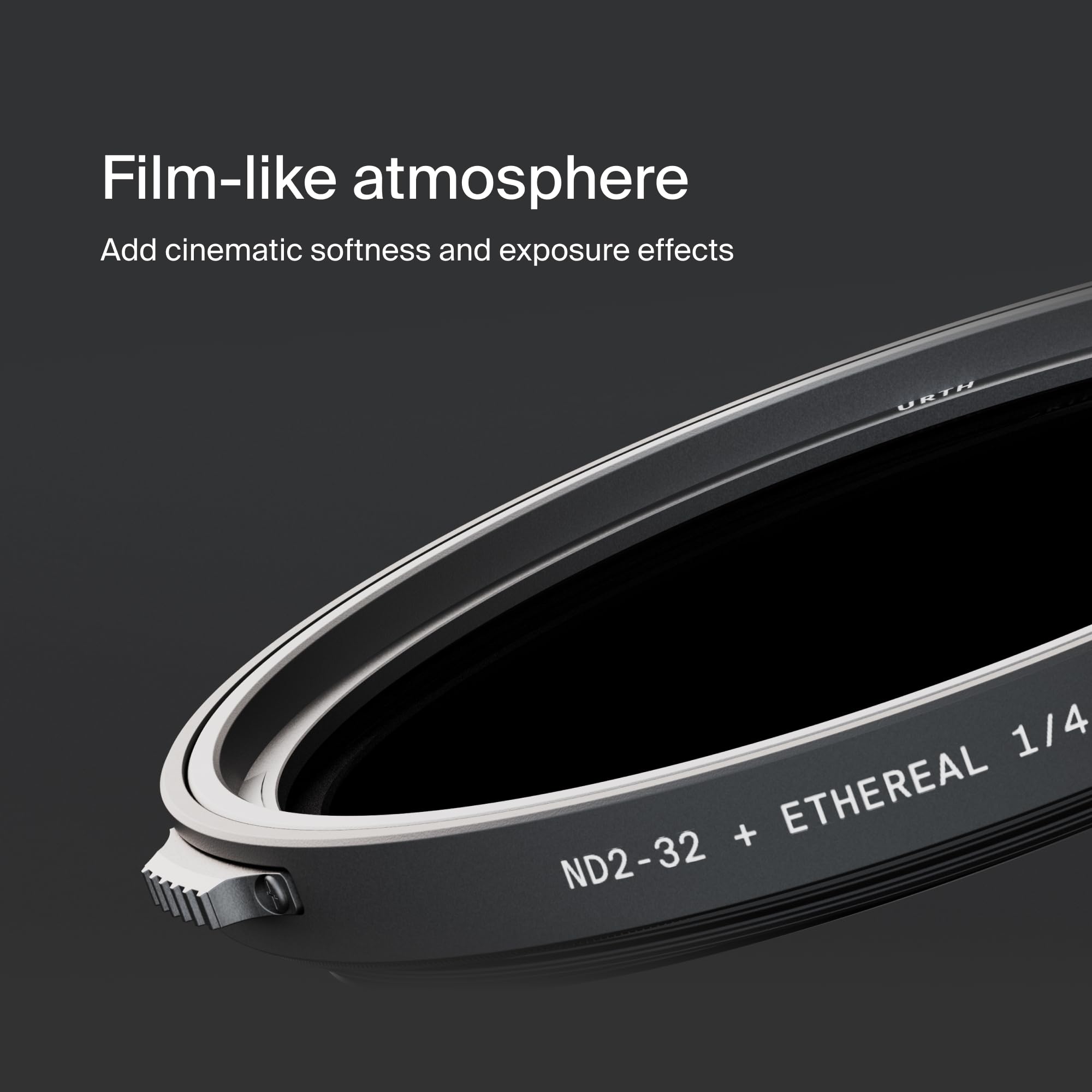 Urth 82 mm Filtro Variabile ND2-32+Diffusione Black Mist¼ Etereo(Pro) Filtri professionali avanzati con nano-rivestimento multistrato per una polarizzazione migliorata e un effetto di cinematografica