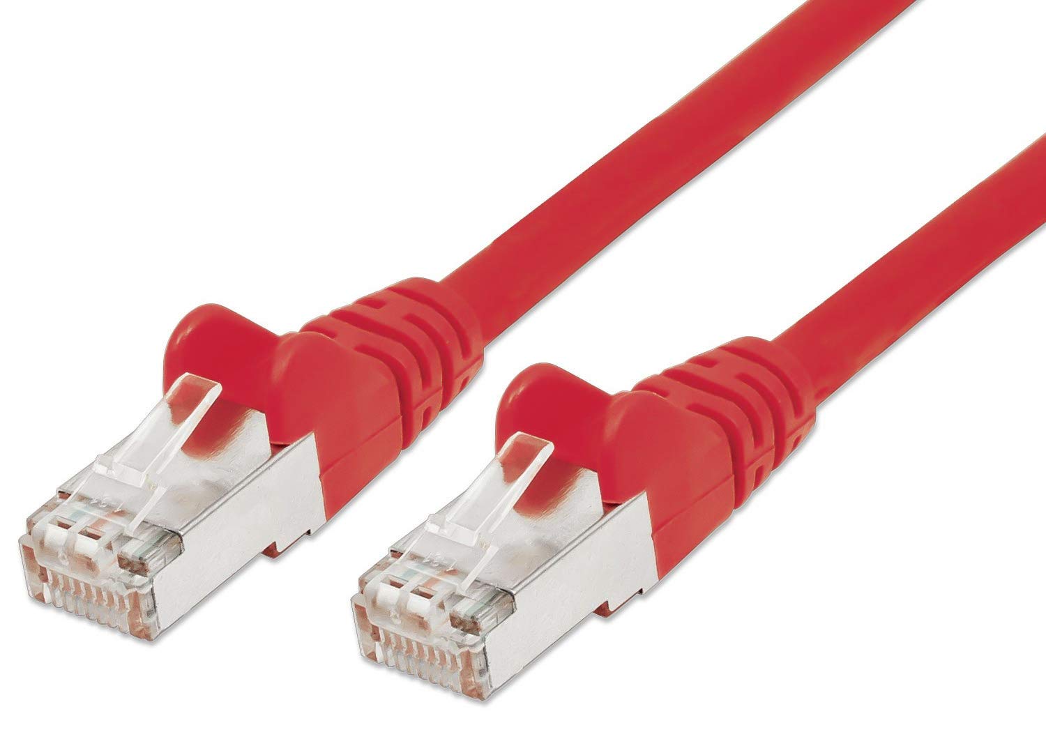 PremiumCord Patch Cable CAT6a S-FTP, RJ45-RJ45, AWG 26/7 2 m Colour Red