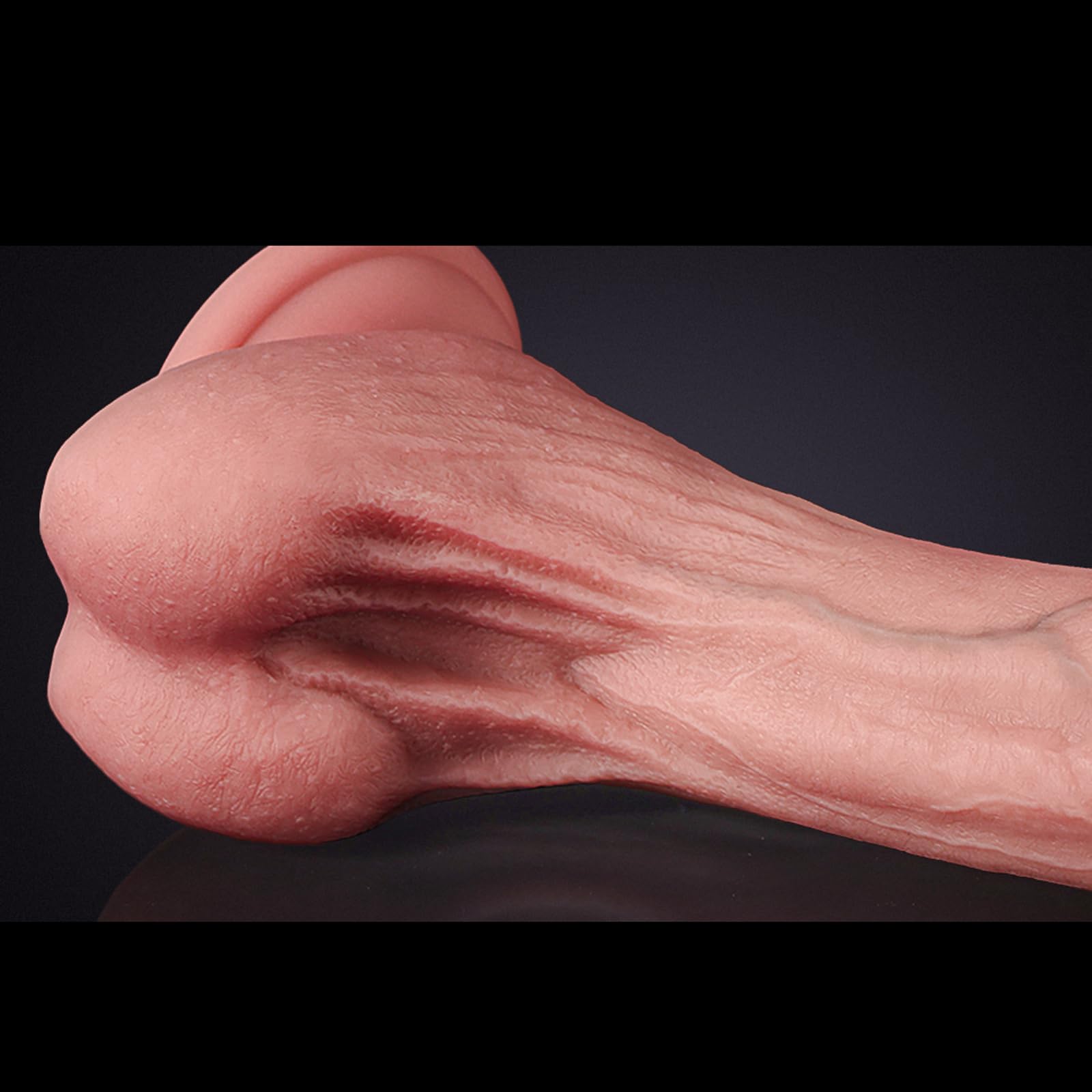Dildo Toys Sessuali per Donna Uomini Coppie Doppio - Cazzo Finto 20CM, Realistici Silicone Sex Toy con Testicoli e Ventosa e Glande Realistico Venature Testurizzate, Plug Anale Pene XXL Gspot Pisello