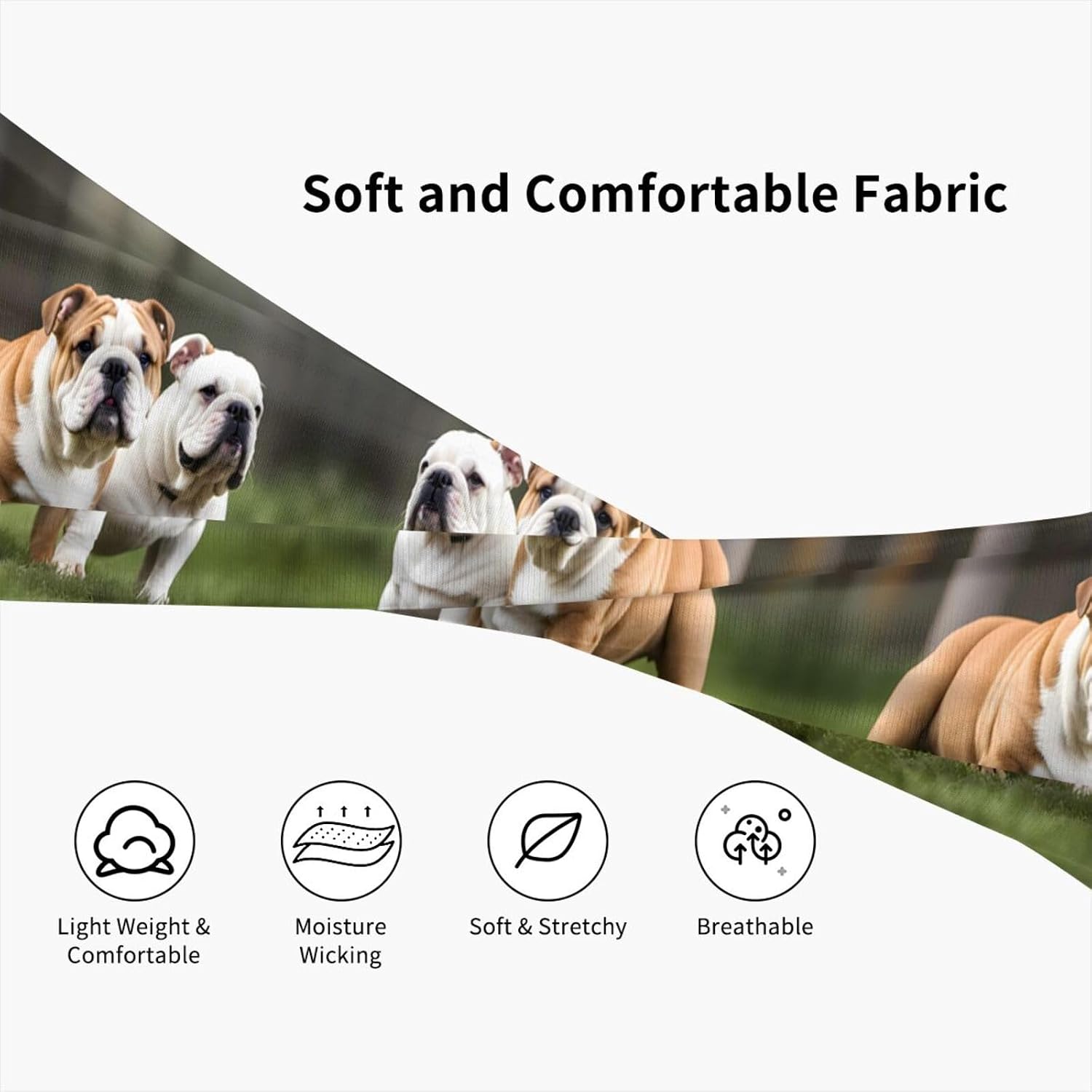 English Bulldogs Sports Sweatband – Stay Dry & Confident During Every Workout