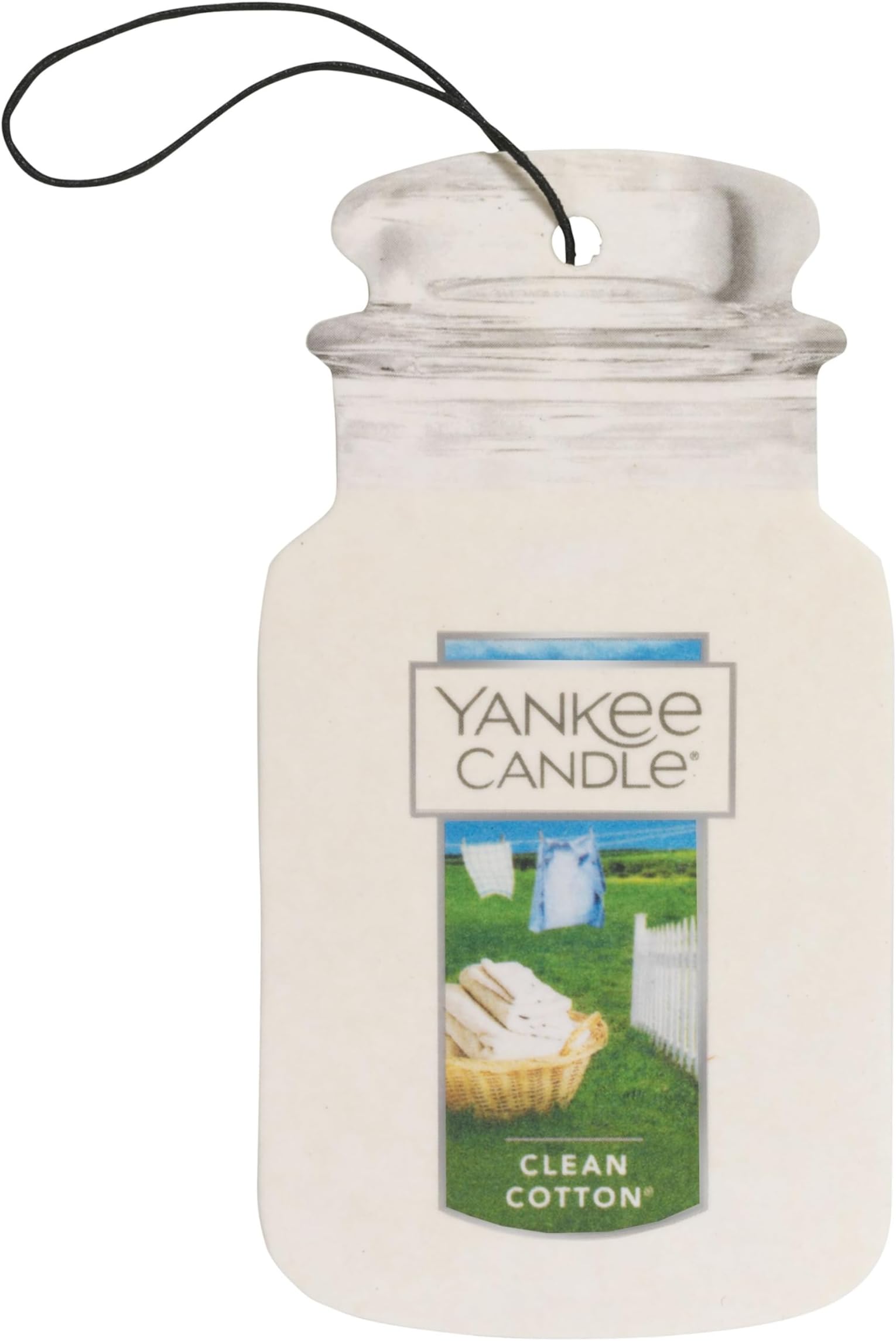 Yankee Candle Clean Cotton Paperboard Car Jar 3 Pack