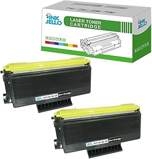InkJello Compatible Toner Cartridge Replacement for Brother DCP-8060 DCP-8065DN HL-5240 HL-5240L HL-5250D HL-5250DN HL-5270D HL-5270DN HL-5280DW MFC-8460N TN3170 TN3280 TN3290 (Black, 2-Pack)