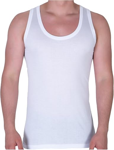 Cotton Taggless Tank Tops Undershirt 