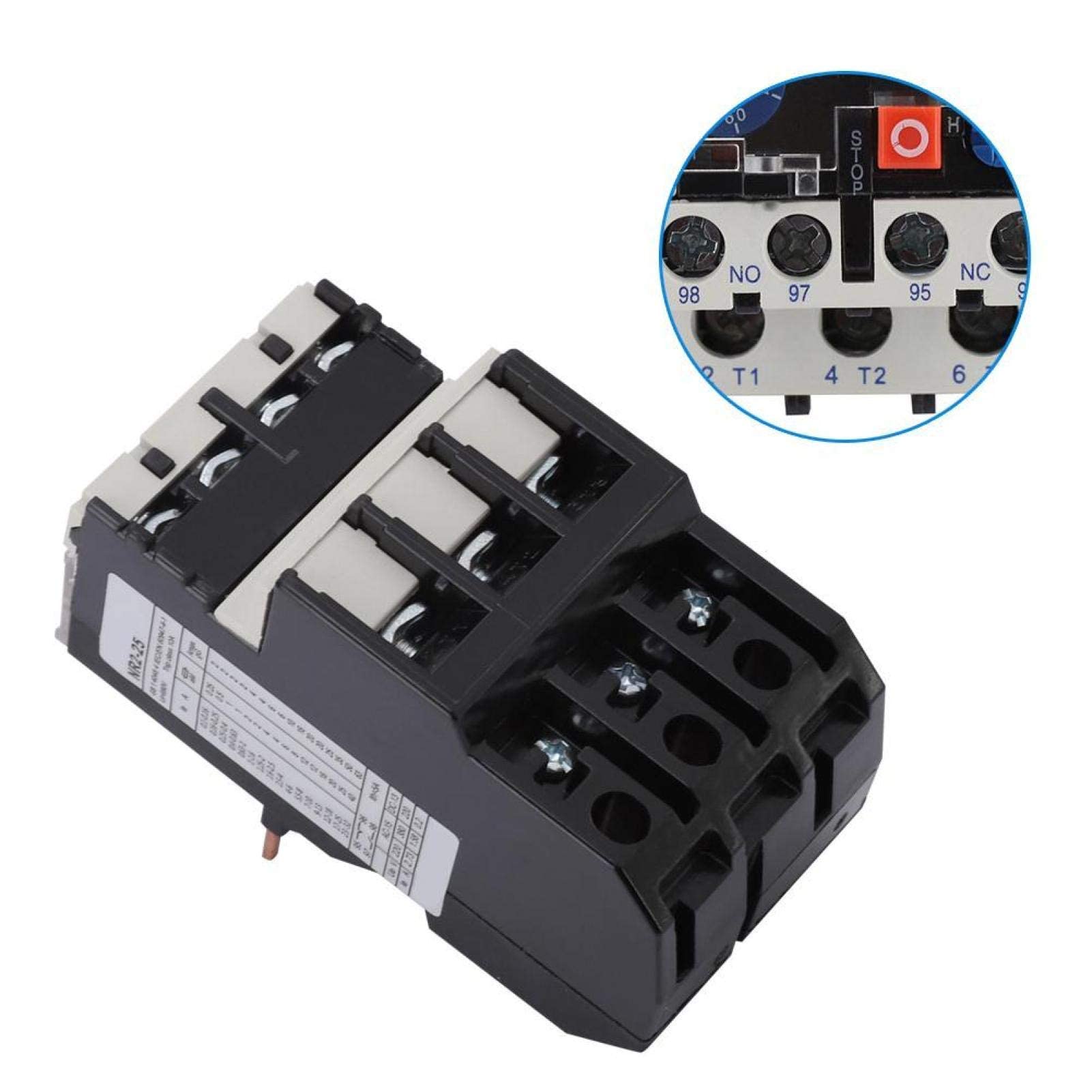 Relè Termico BR2-25 Per Motori - Protezione Sovraccarico E Interruzione Fase, 1-1.6A - Foto 13
