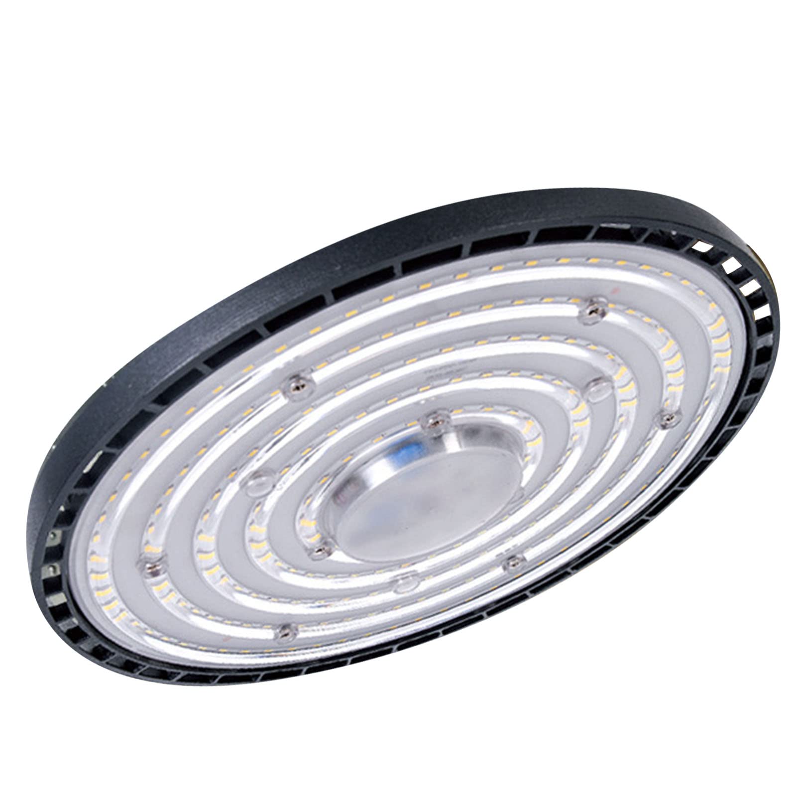100W UFO LED High Bay Light 6500K Cold White LED High Bay Shop Light for Shop Garage Barn — view 2