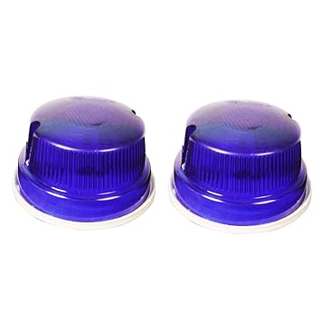Auxiliary Lamp Set Suitable for Massey Ferguson Tractor I Tiller Universal Applications (Blue)
