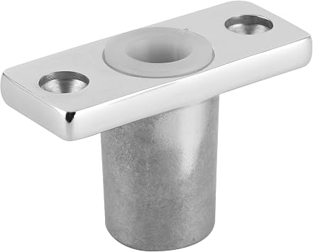 Acouto Oar Lock Socket Oar Lock Holder Top Mount Locks Socket Holder Paddle Tshaped Bracket 316 Stainless Steel for Row Boat Marine Yacht