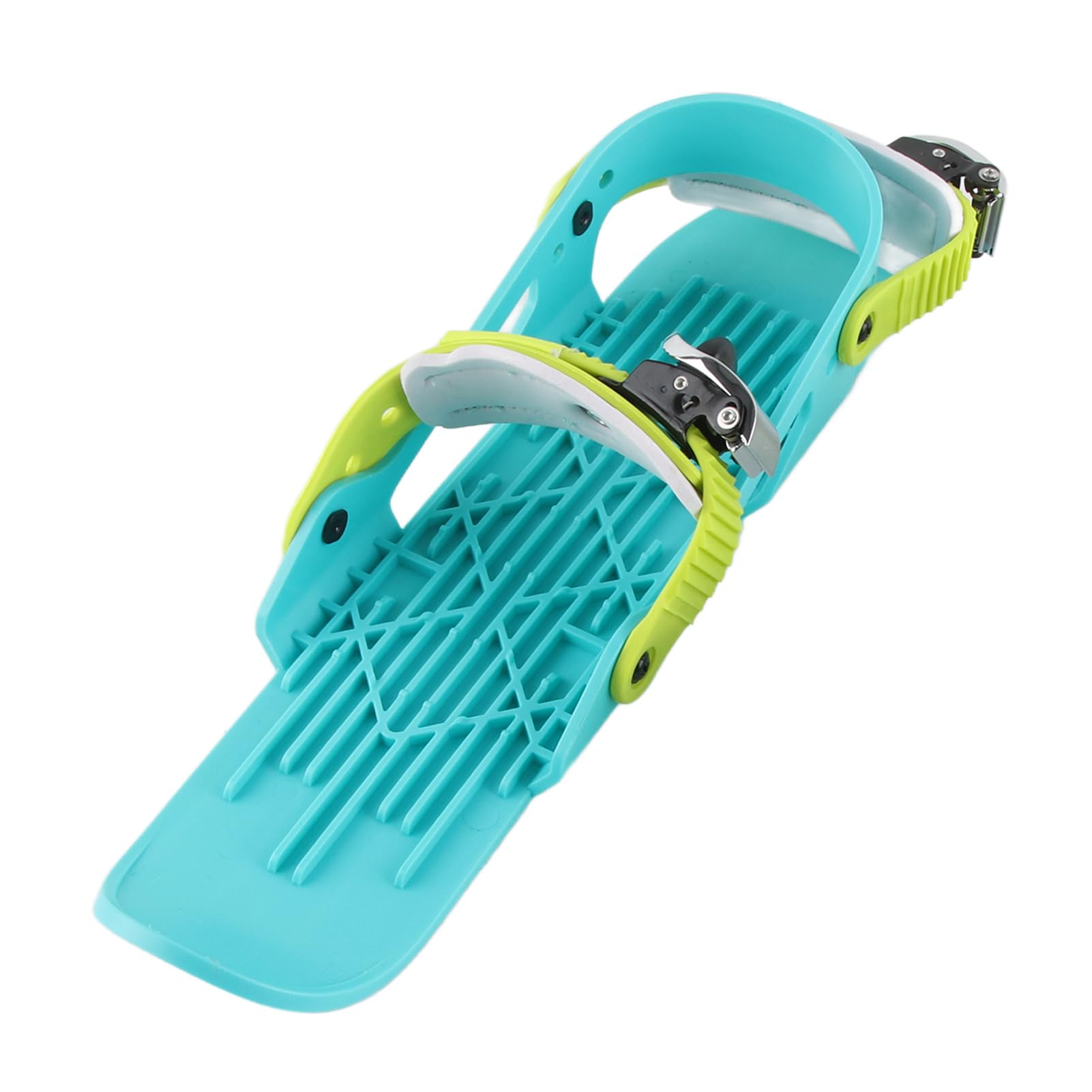 Mini-Ski-Skates, Verstellbare Snowboard-Schuhe für Skischuhe mit Strapazierfähigem Nylon und Metallschnalle, für Abfahrtspisten, Wintersport, Erwachsene