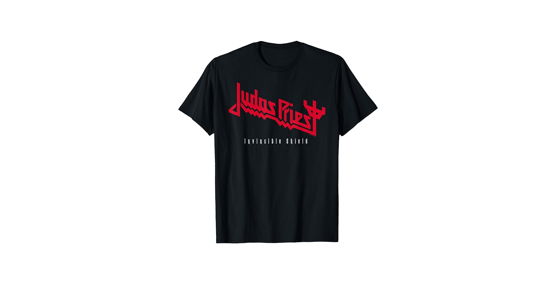 Amazon.com: Judas Priest – Invincible Shield Red T-Shirt