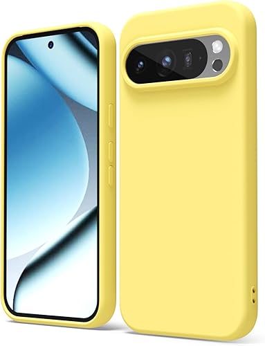 Miniatura 8 de oakxco Funda magnética transparente para Google Pixel 8, compatible con Magsafe, delgada, transparente, no amarillea, Hybird de silicona suave y