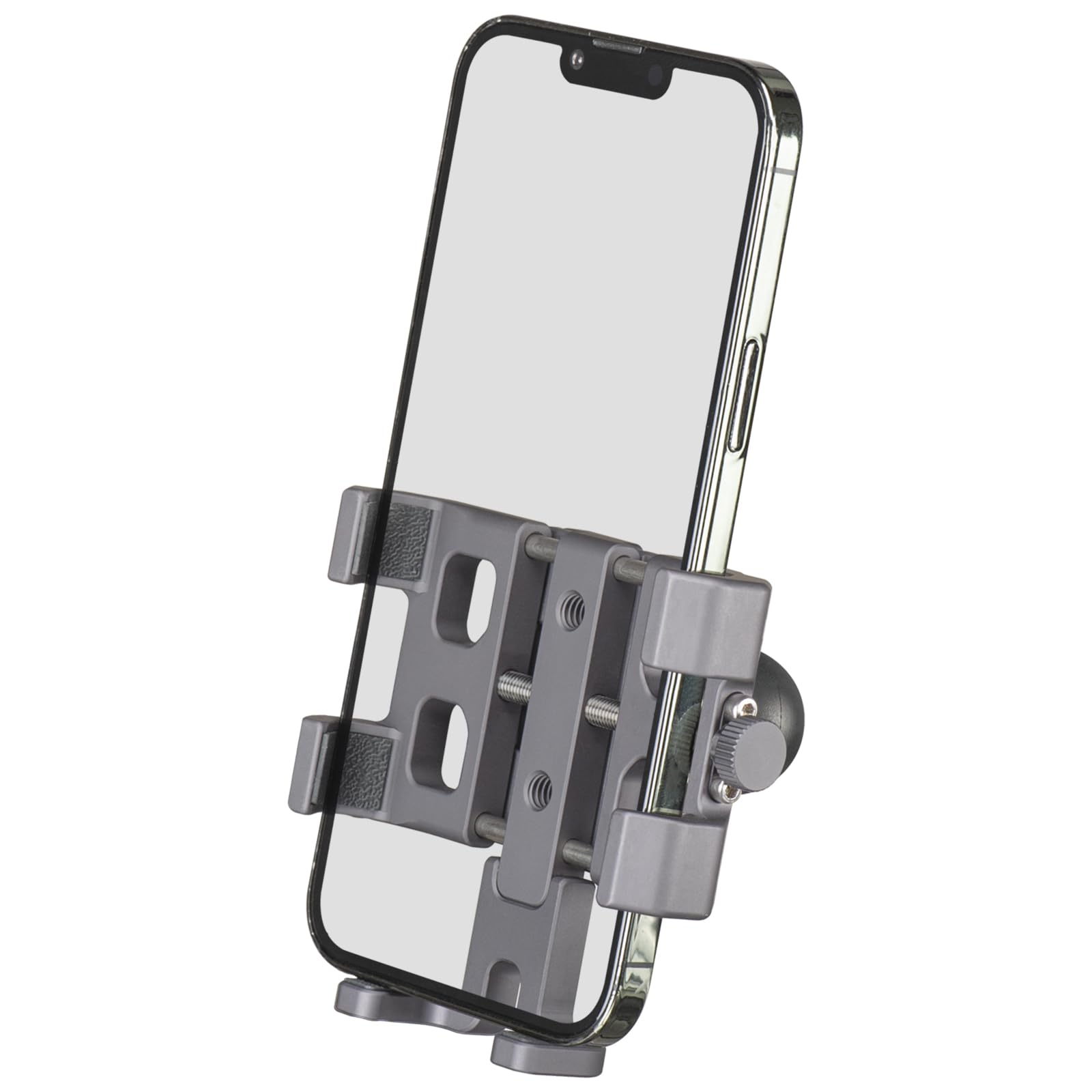 FANAUE CPC-DG09SA Handyhalterung mit 1" Kugel, Kompatibel mit RAM Halterung B Größe Doppelsockelarm und Motorrad Handyhalterung für 5,5-7" Phones mit stoßdämpfenden Eigenschaften Robust und stabil.