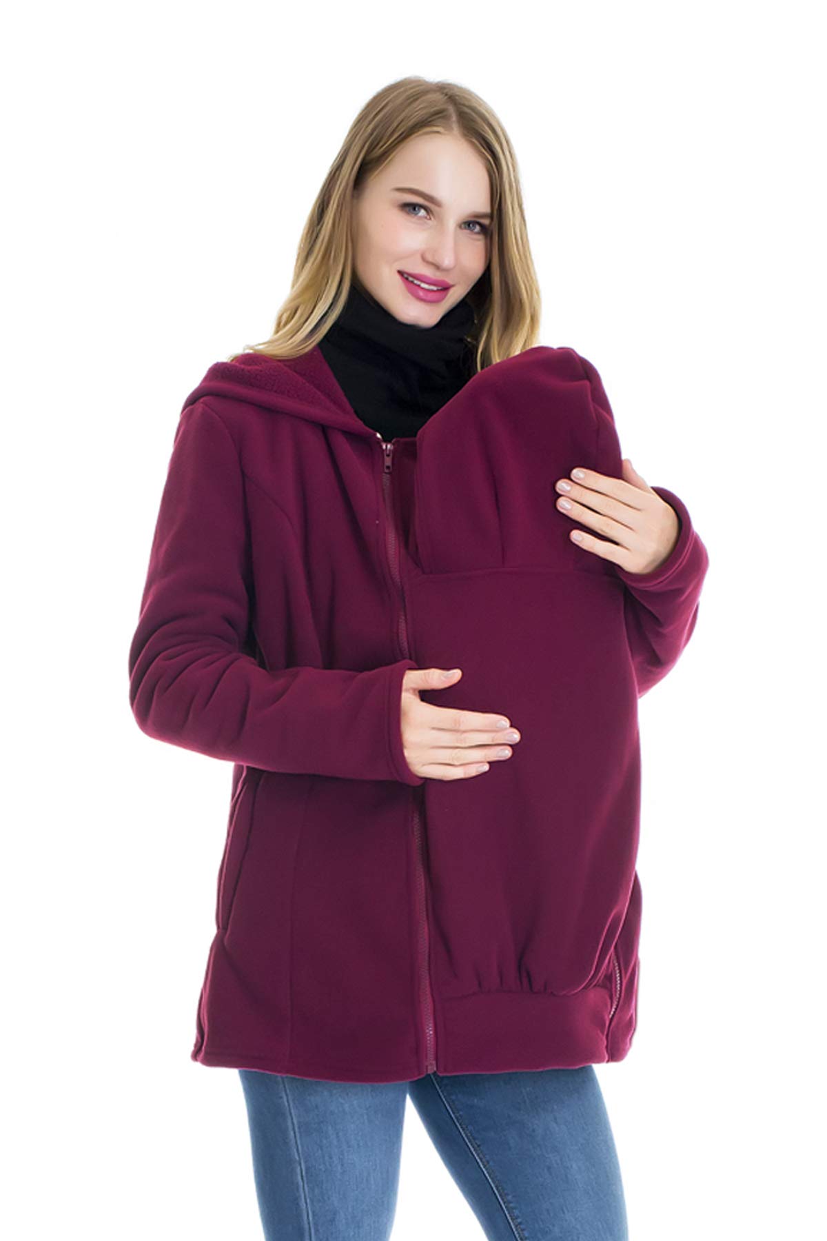 Smallshow 3 in 1 Maternity Baby Wearing Jacket