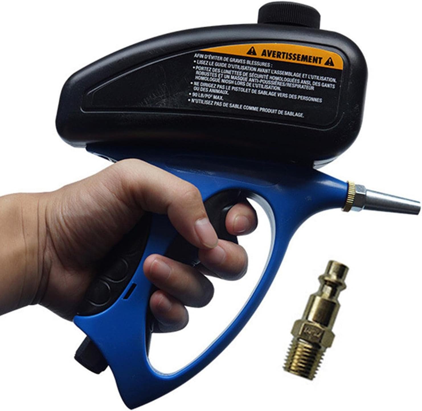 Sand Blaster Kit, Sand Blaster Gunn Kit for Air Compressor, Air