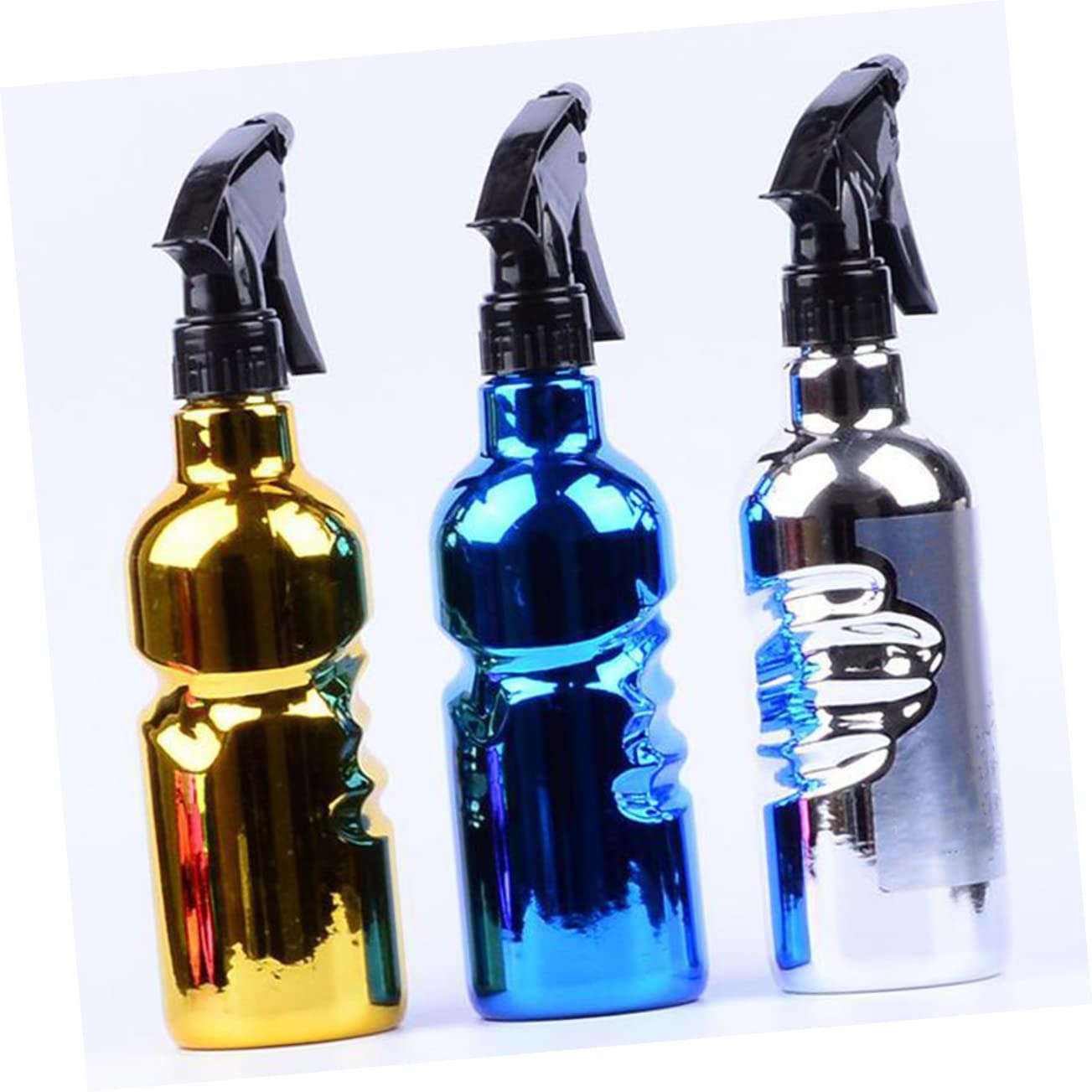Housoutil 5pezzi Spray Bottle Multifunzionale Per Parrucchieri Nebulizzatore Ricaricabile Per Styling e Giardinaggio Design Vintage Placcato