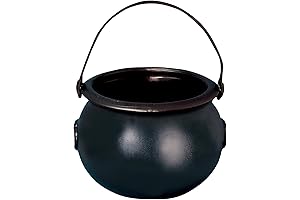 Rubie's Black Plastic Creepy Cauldron Witch's Brew Witchery Brew
