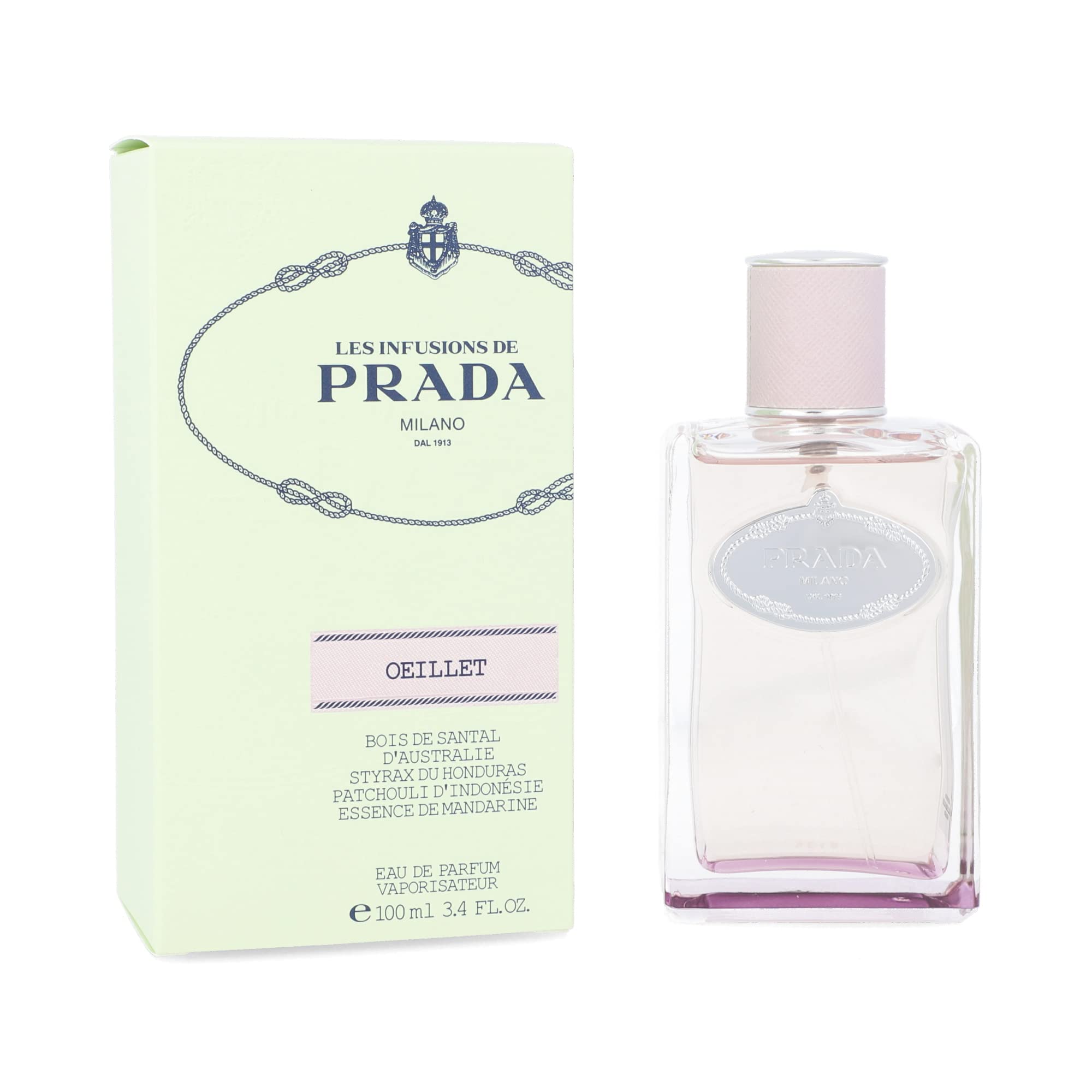 Amazon.com : Prada Les Infusions Oiellet Eau de Parfum, 3.4 Ounce