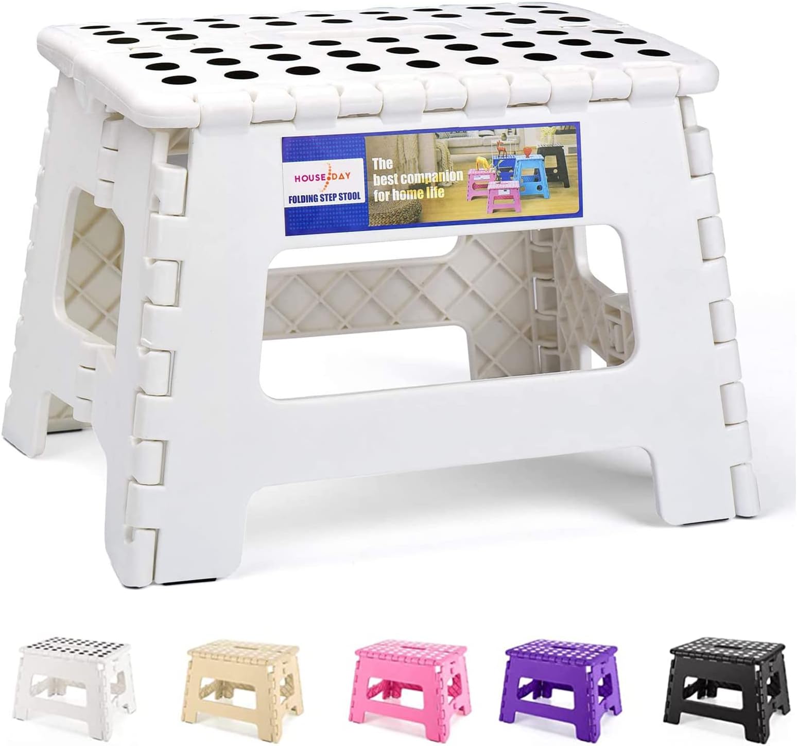 33 cm di altezza – Sgabello pieghevole resistente per bambini