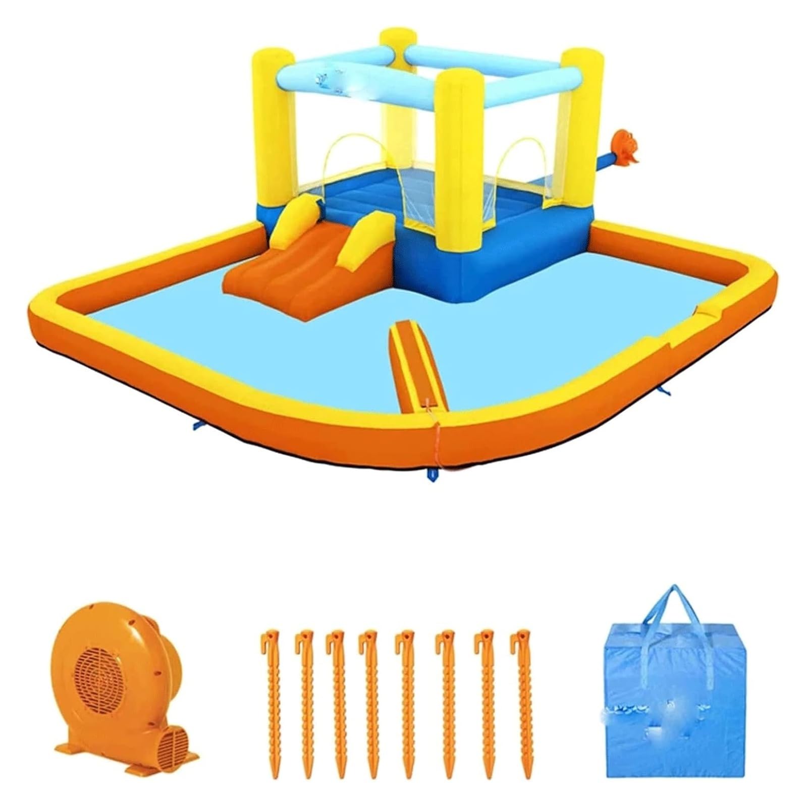 Castillo Hinchable, Castillo animoso Inflable Espacioso del Entretenimiento de la casa Despedida