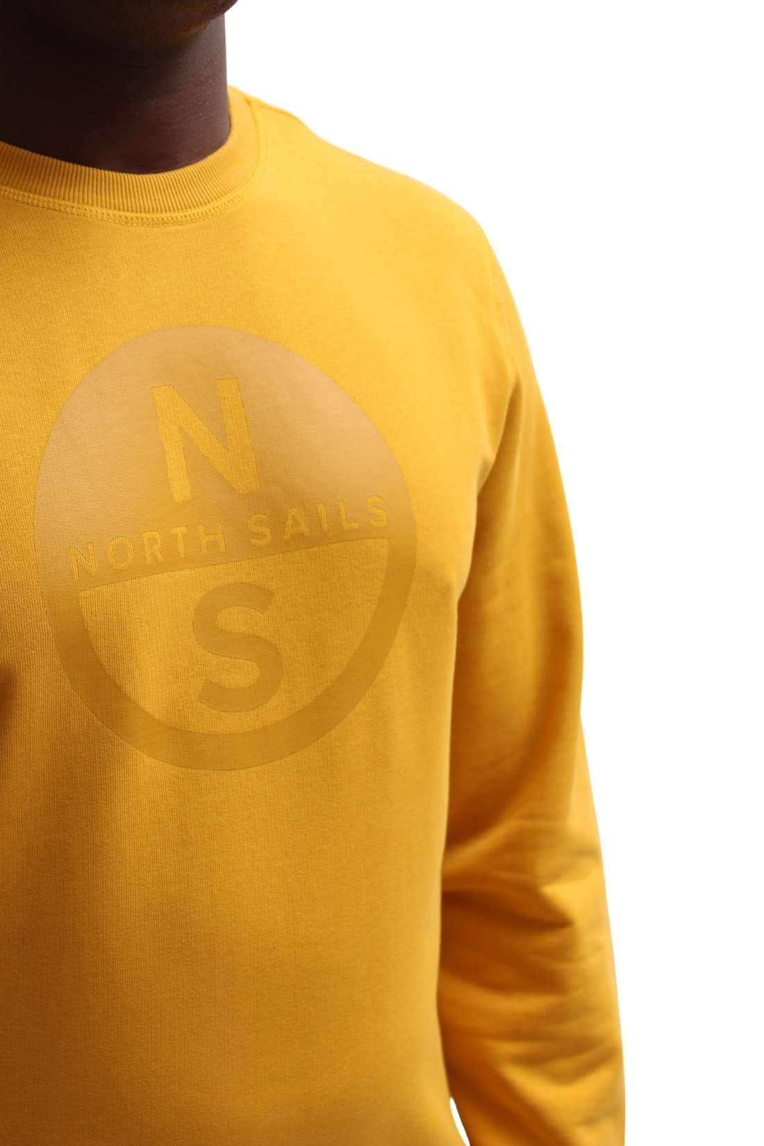 NORTH SAILS Letnia bluza męska z nadrukiem logo graficznym - rozmiar S