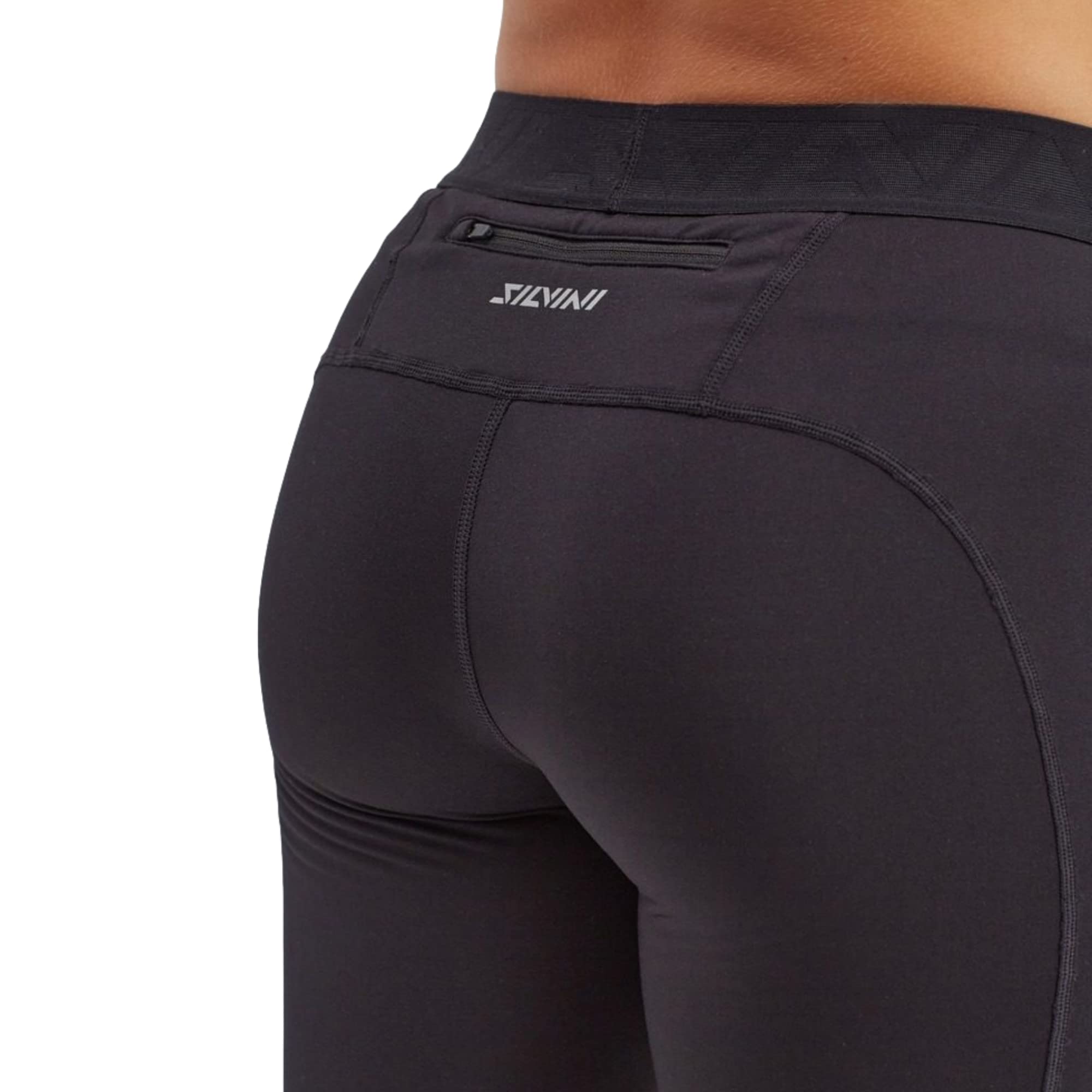 SILVINI RUBENZA Sport Leggings Damen Sporthose Thermo Laufhose Damen Winter Thermolaufhose Damen Winter Damen-Thermo-Lauftight Sport Tights Damen