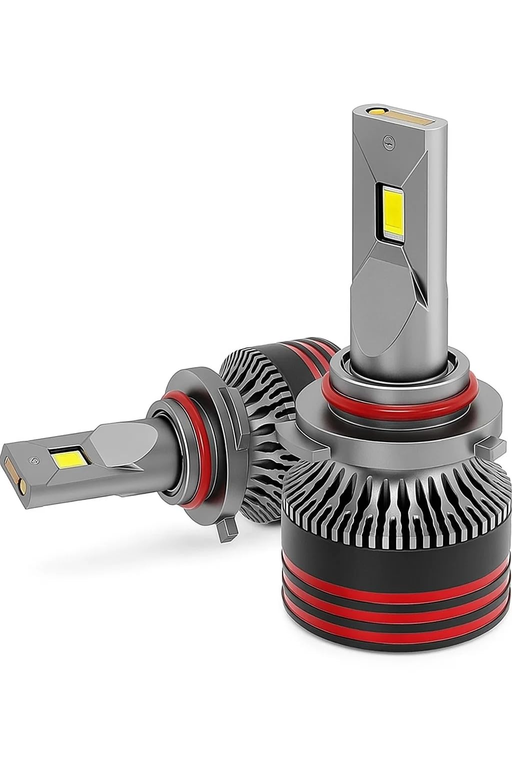 AUTOMEISTER 140W H11/H8 Light Bulbs – 48,000LM 6500K Cool White, IP68 Waterproof, Built-in Cooling Fan, Plug & Play, Pack of 2