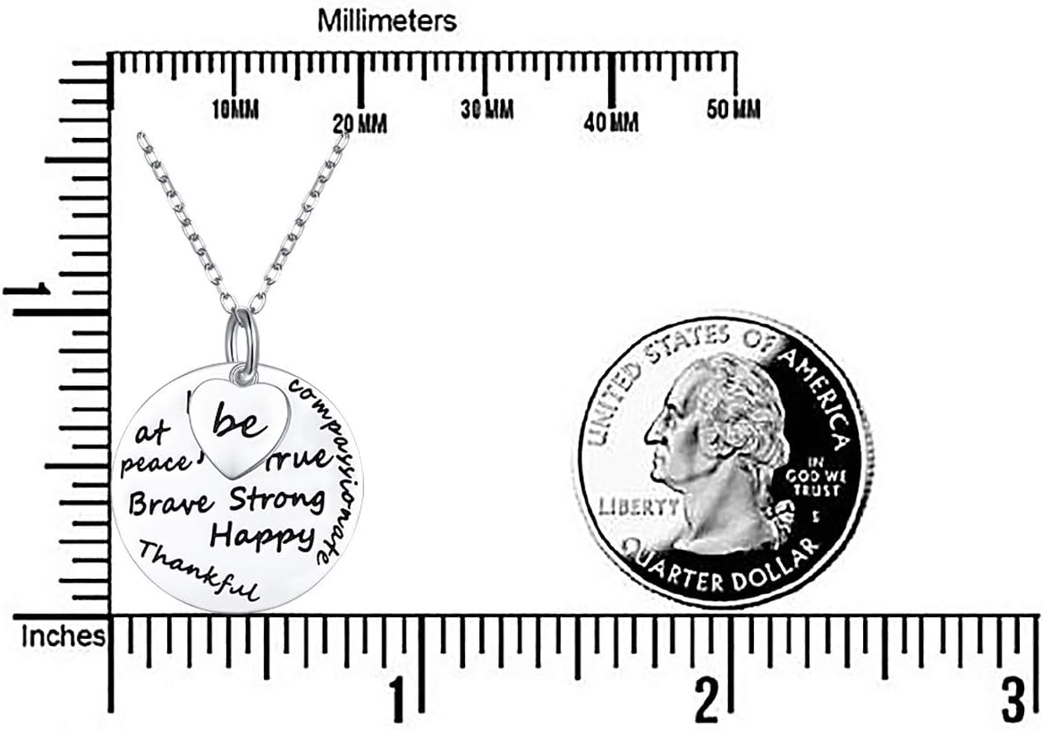 Alphm S925 Sterling Silver Inspirational Faith Robin Bible Verse Strong Motivational Pendant Necklace for Women Teen Jewelry - Image 6