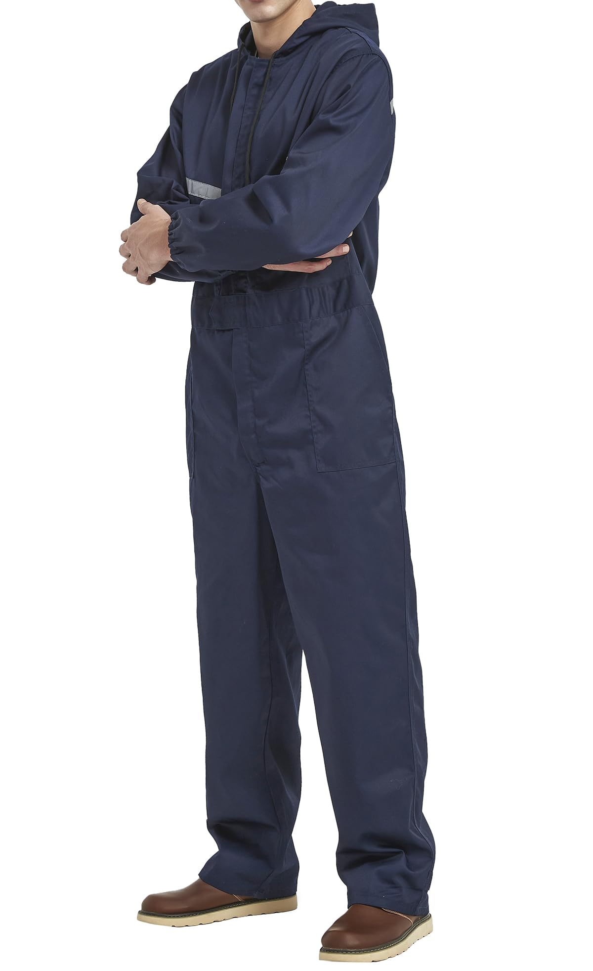 Herren Arbeitsoverall Reflektierende Overalls Arbeitsanzug Handwerker Anzug Arbeitsoverall Arbeitskombi