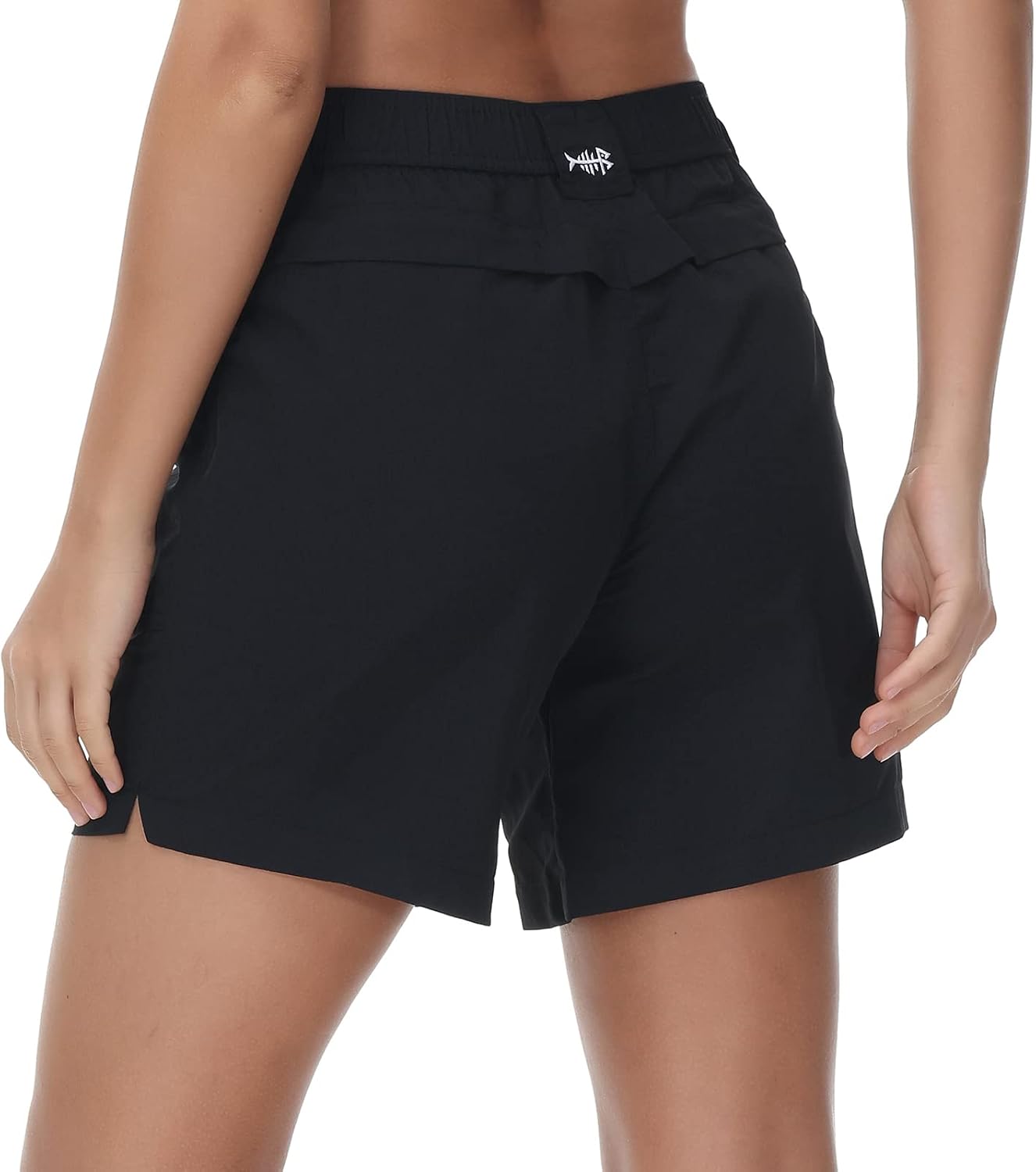 BASSDASH Women’s 7” Fishing Shorts UPF 50+ Water Resistant Quick Dry Lightweight Hiking Cargo Shorts with Pockets FP03W