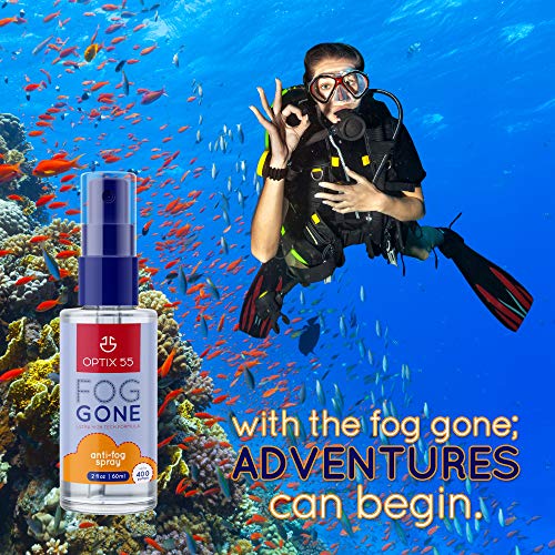 Optix 55 OX55-AFS-2OZ Anti-Fog Spray | Prevents Fogging Of Glass Or Plastic Windows, Mirrors, Eyewear Lenses, Glasses thumb #5
