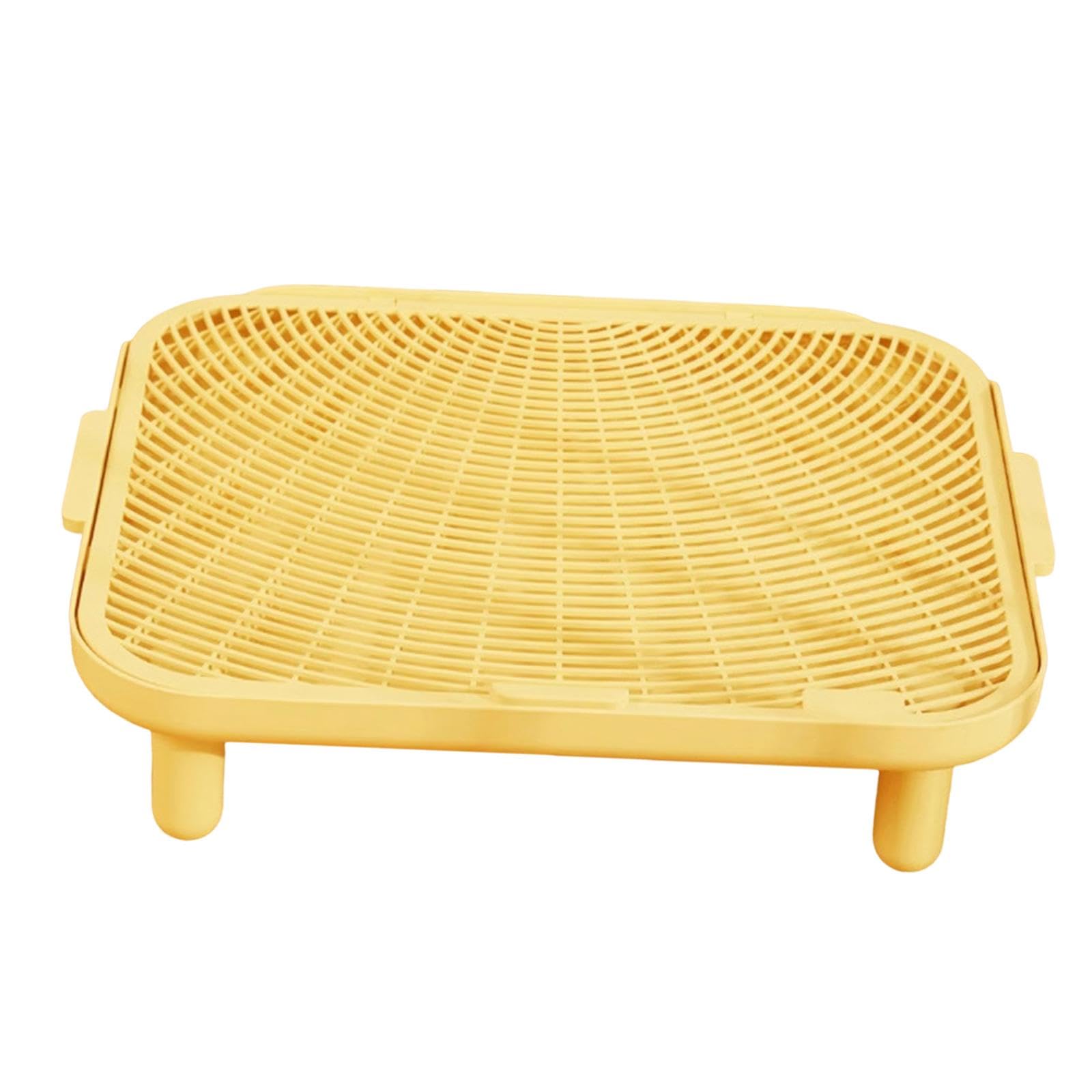 Rampe de litière pour chat avec tapis de piégeage et marchepied de taille moyenne
