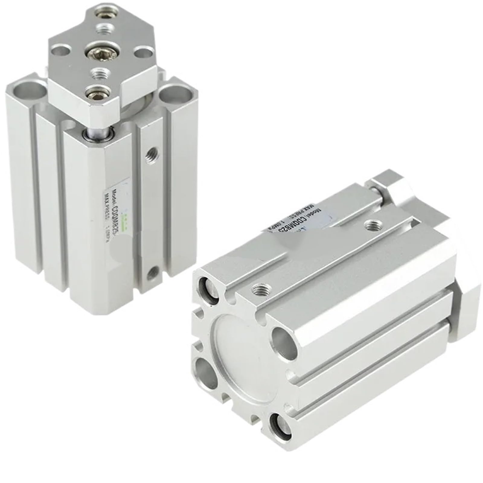 Vérin pneumatique CDQMB25 alésage 25 pour espace restreint et compact