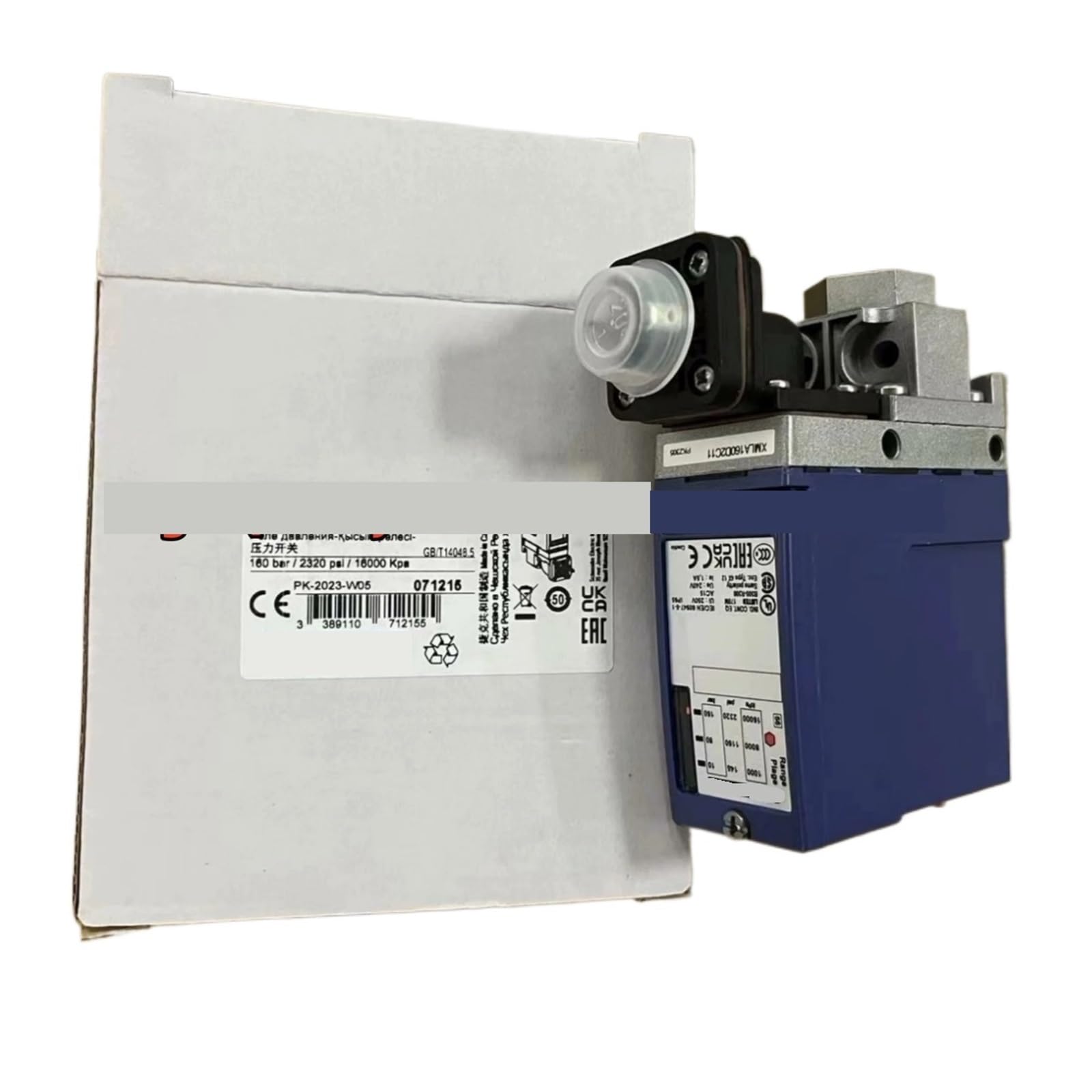 XMLB300D2S11 pressostat haute pression à double seuil réglable