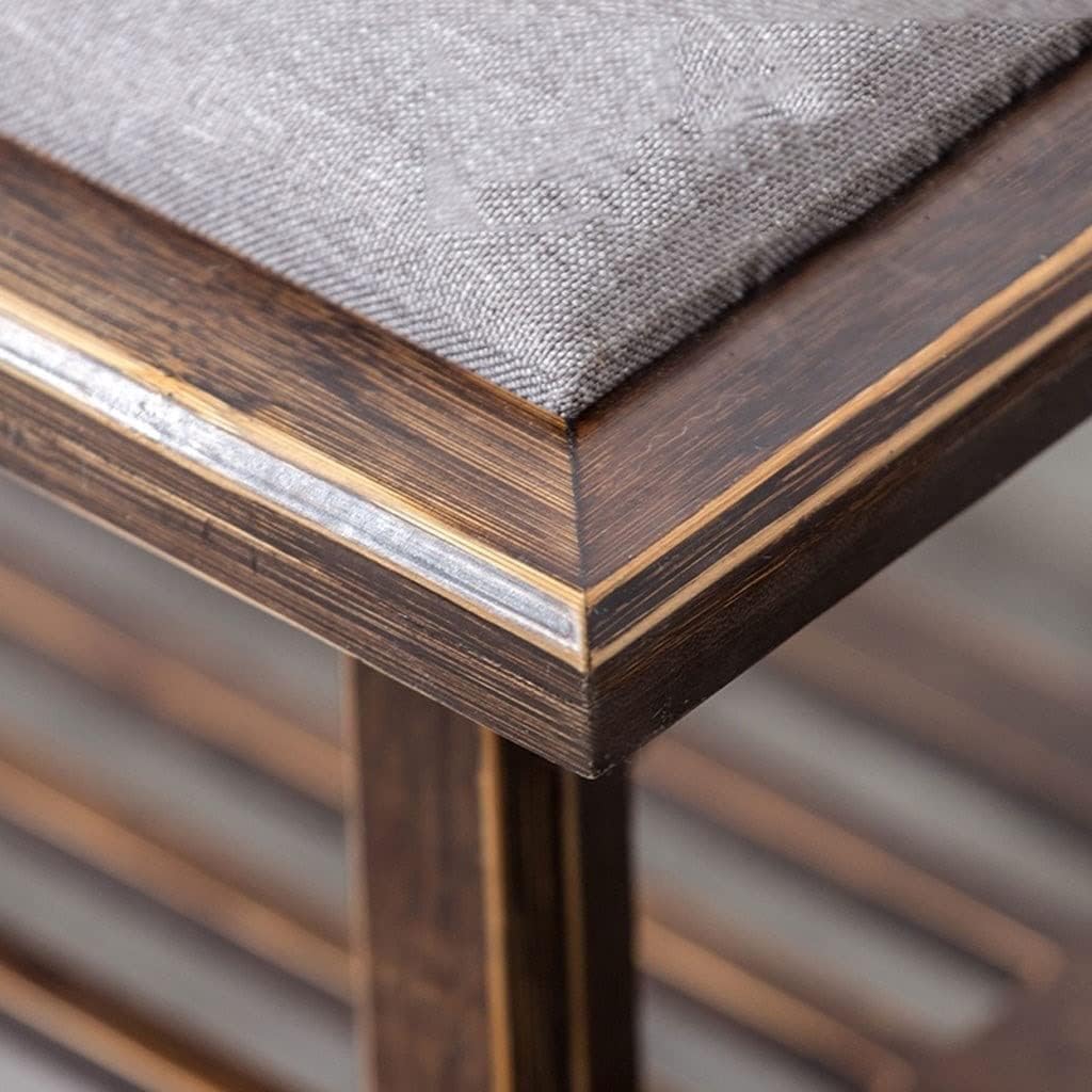 Shoe Rack Organizer Shoe Entryway Bench, Shoe Bench Rack, Shoe Rack Bench, Organizer with 2 Tier Storage Organizer, for Entry Hallway Living Room Shoe Shelf(A) (B One Size)