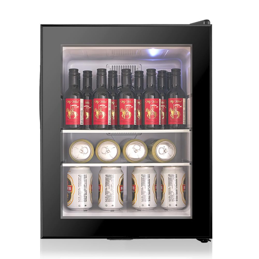 COOLBABY40L Electronic Semiconductor Refrigerator,Mini Fridge,Compact Refrigerator,Storage Fruits Drinks,Fridge For Hotel/Home/Kitchen