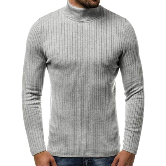 Thermal Turtleneck Sweaters Slim Fit 