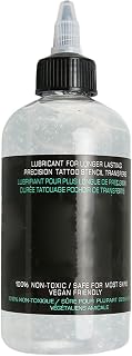 Tattoo Transfer Gel Solution - 8.45 Oz Tattoo Stencil Application Solution Skin Friendly Tattoo Thermal Transfer Gel for Tattooist - Tattoo Transfer Liquid Designed To Last All Day