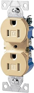 Cooper TR270V Ivory Tamper Resistant Duplex Receptacle Outlet 15A 125V (Pack of 10)