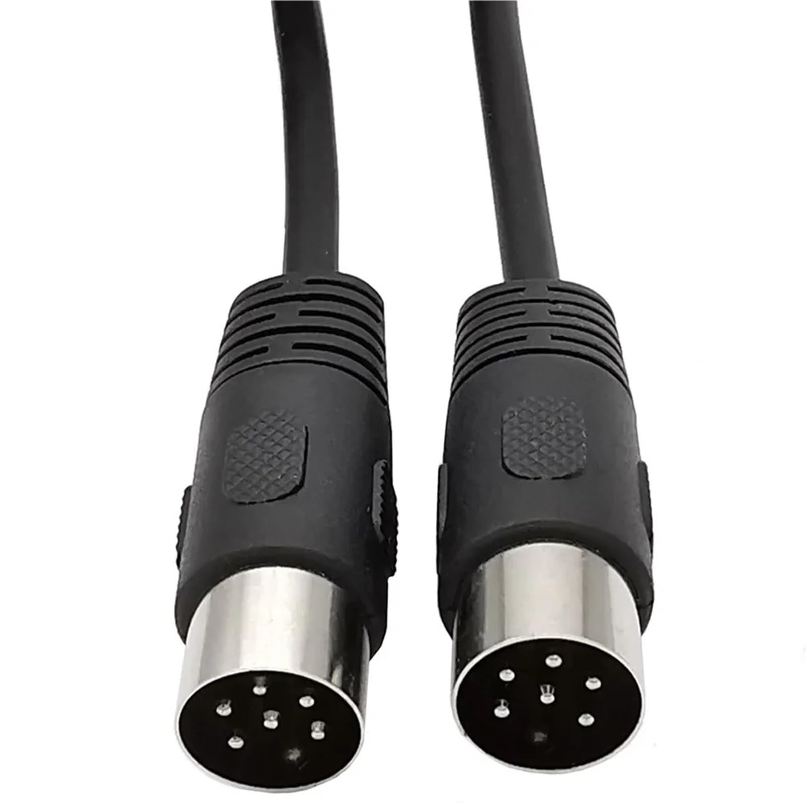 DIN 6-pinowy męski na męski żeński kabel audio i wideo S-Terminal Midi 6-pinowy do mikrofonu audio, kabel gitarowy (100 cm)