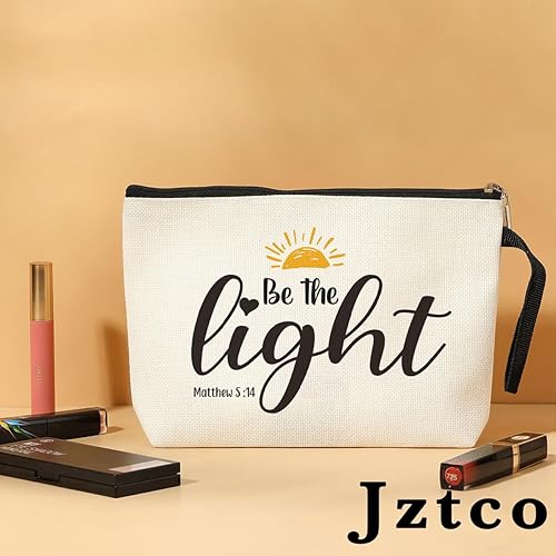 Miniatura 8 de Regalos cristianos inspiradores para mujeres, bolsa de maquillaje, regalos religiosos, bolsa de maquillaje con cremallera, bolsa de cosméticos con