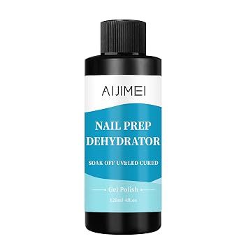 120ml Nail Dehydrator Dehydrator Prep for Nail Gel Polish Professional Nail Preparation for Smooth Gel and Acrylic Application Dehydrator for Acrylic 4 Fl Oz